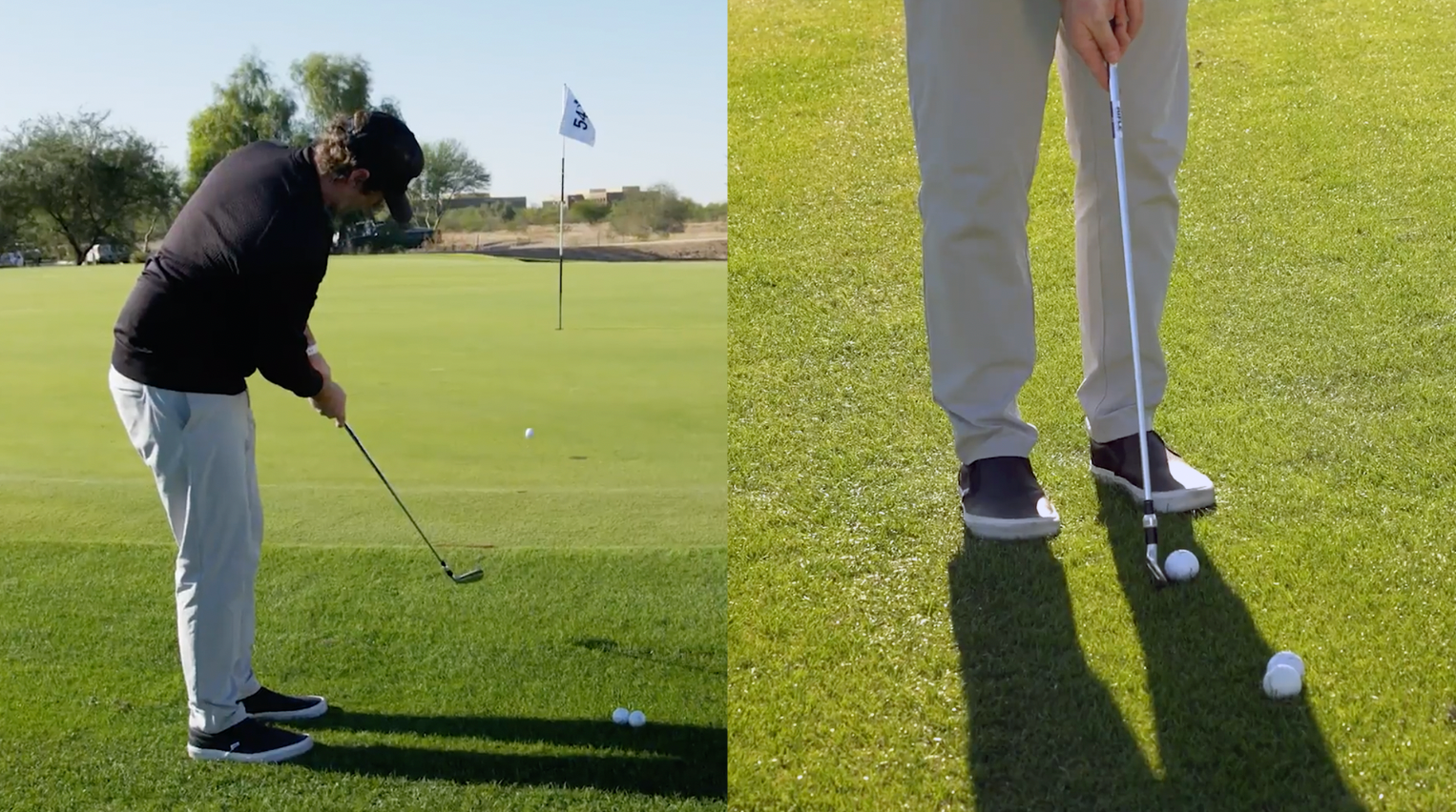 GOLF Teacher to Watch Mike Bury suggests using a 'putt chip' to get up and down around the green.