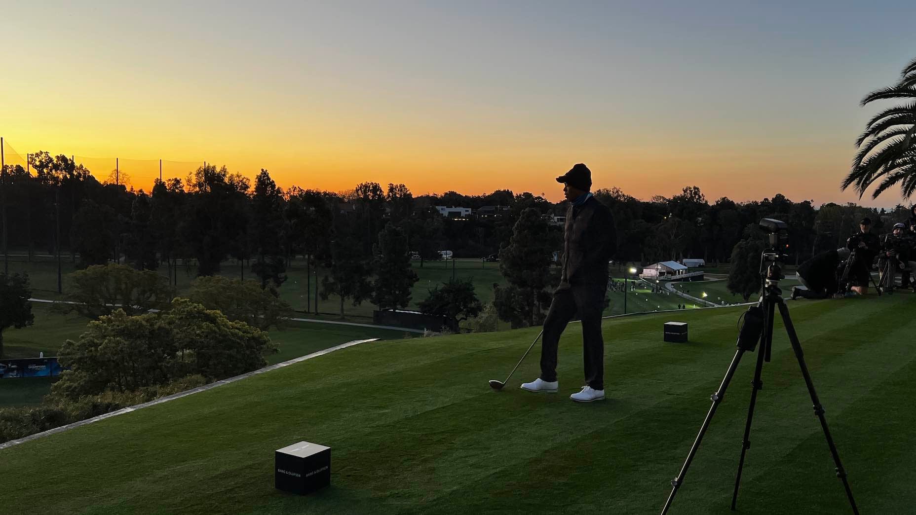 Tiger Woods Dawn 2023 Genesis