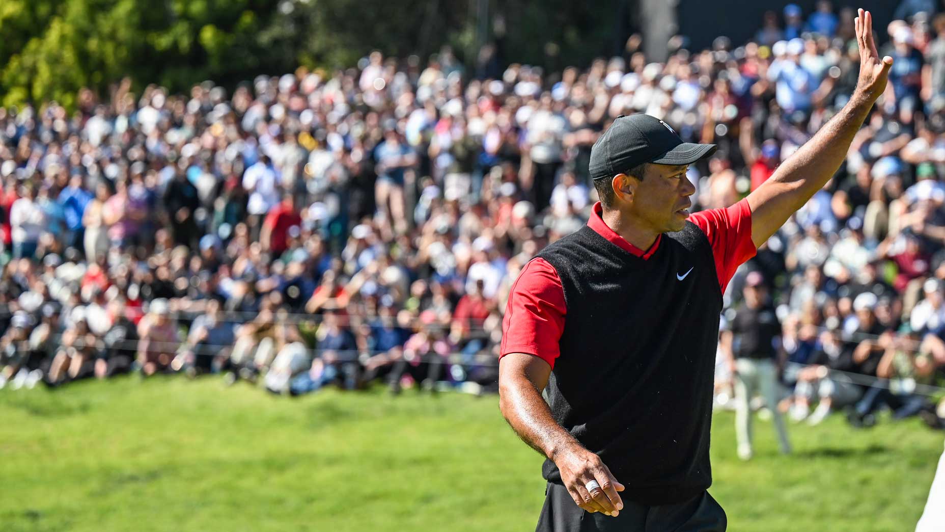 Tiger Woods at the Genesis Invitational.