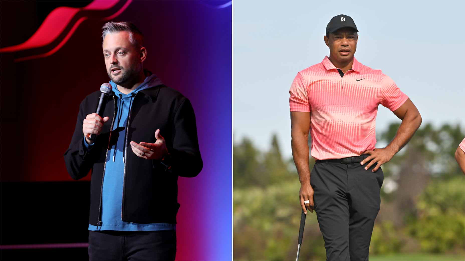 How Tiger Woods inspired the name of this comedian's comedy special