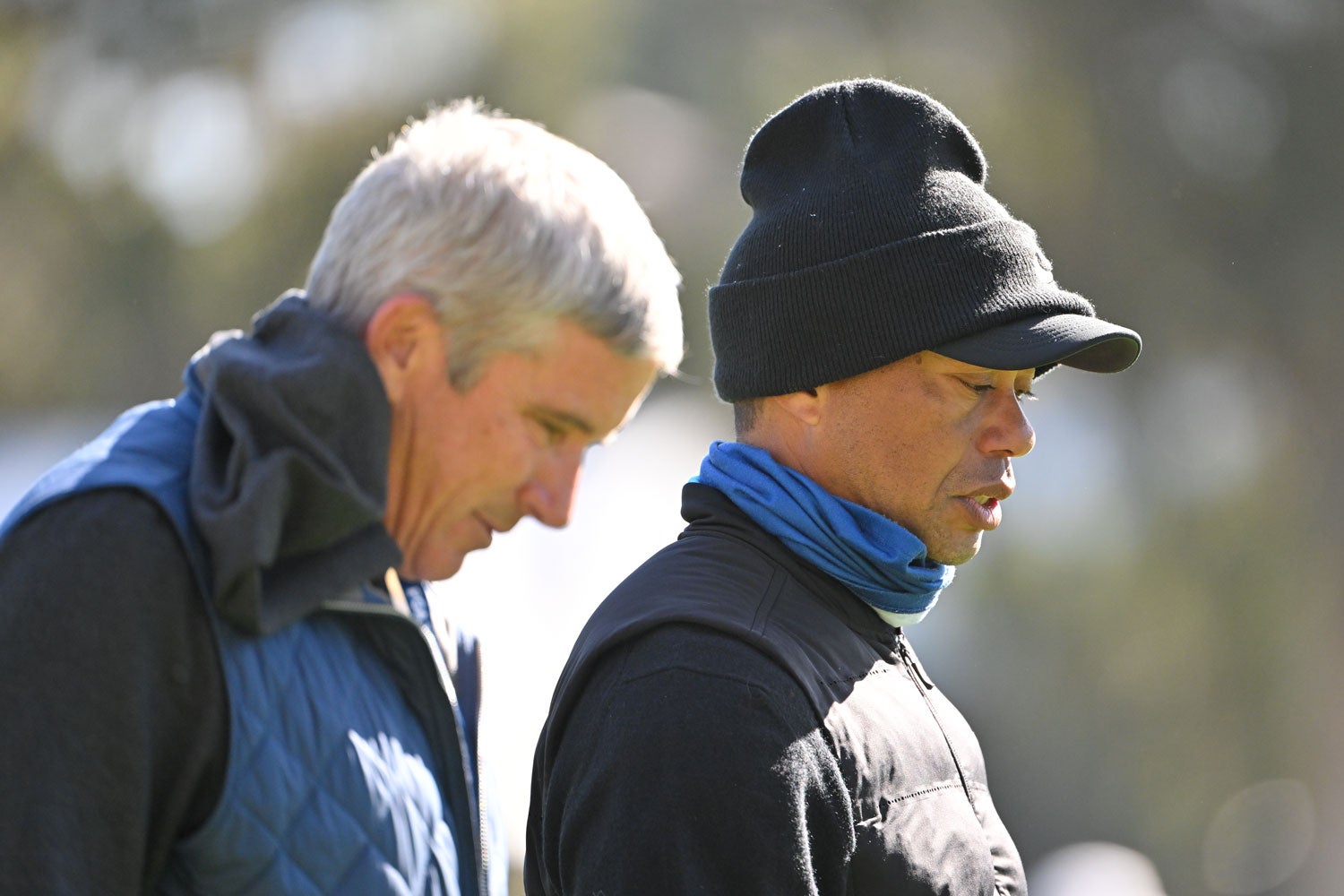 Jay Monahan and Tiger