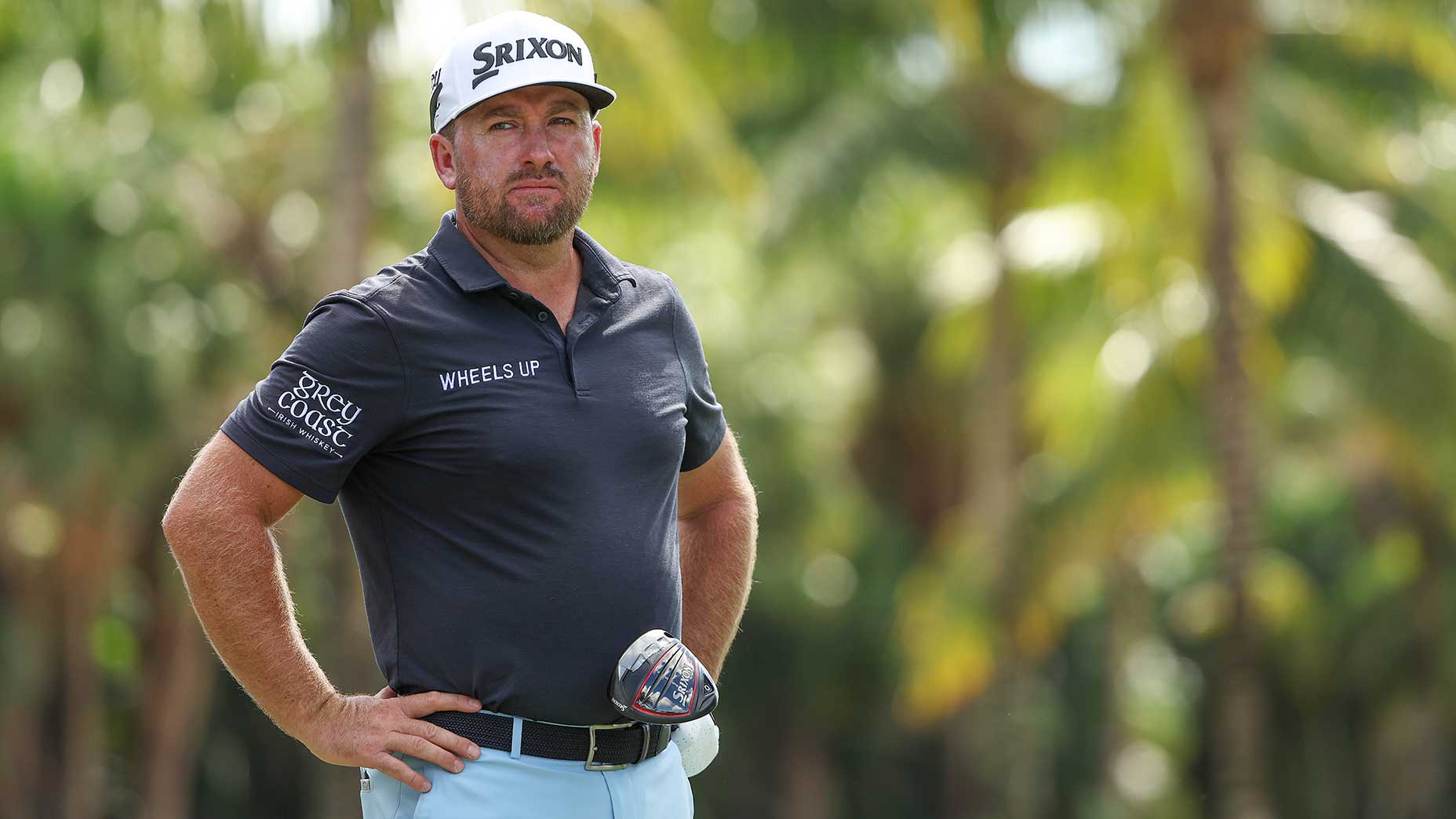 graeme mcdowell hits a shot