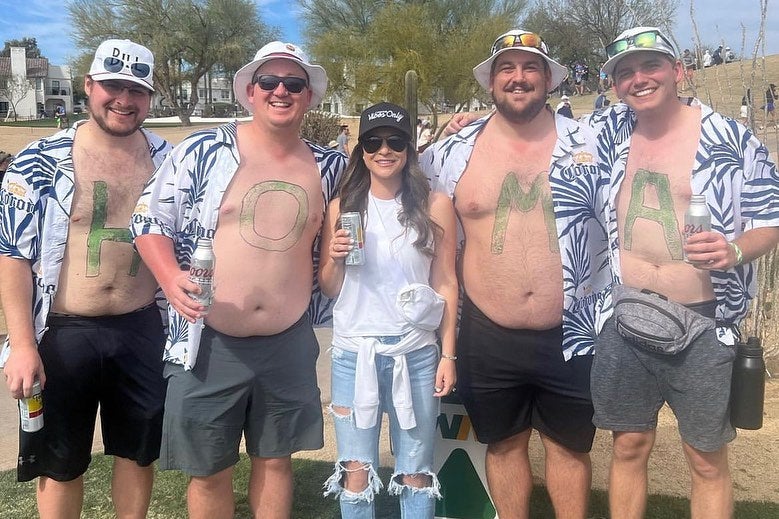 Lacey Homa at the WM Phoenix Open