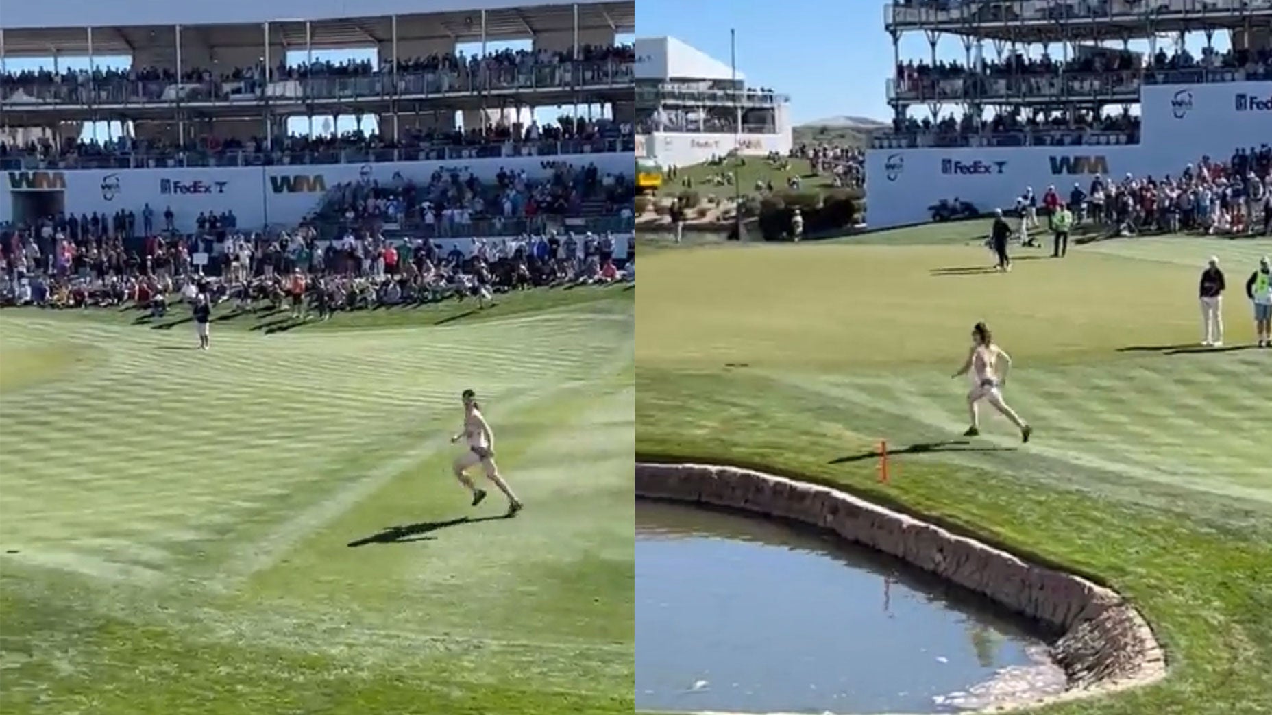 The streaker on No. 17
