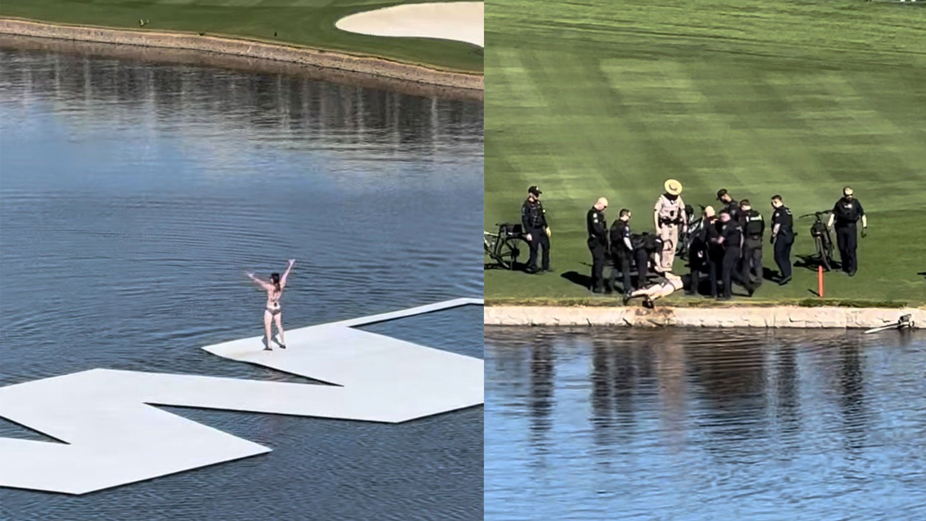The streaker's last stunt and takedown