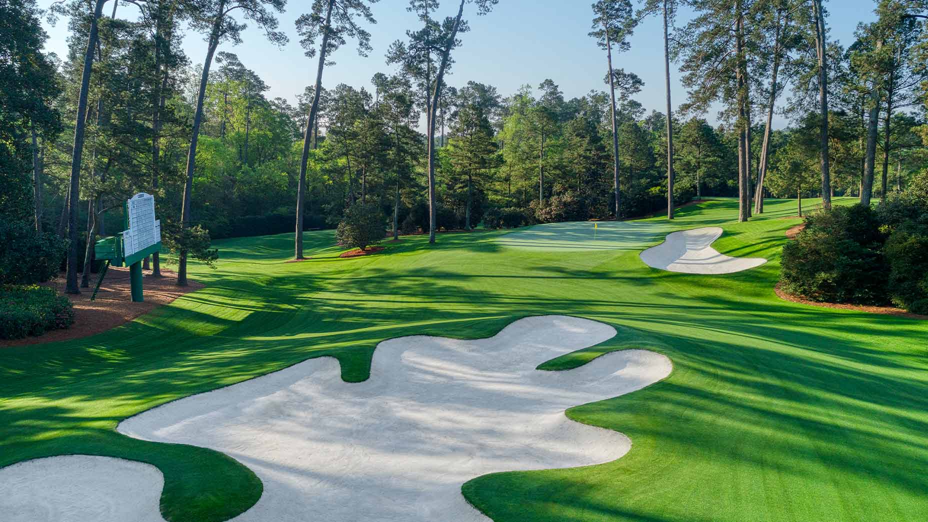 10th green Augusta National