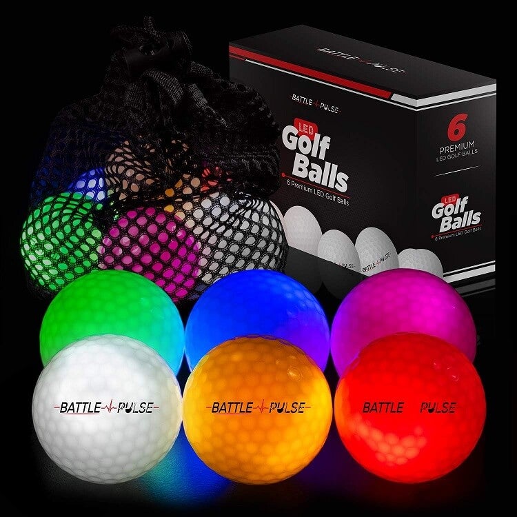 BattlePulse Glow in the Dark Golf Balls