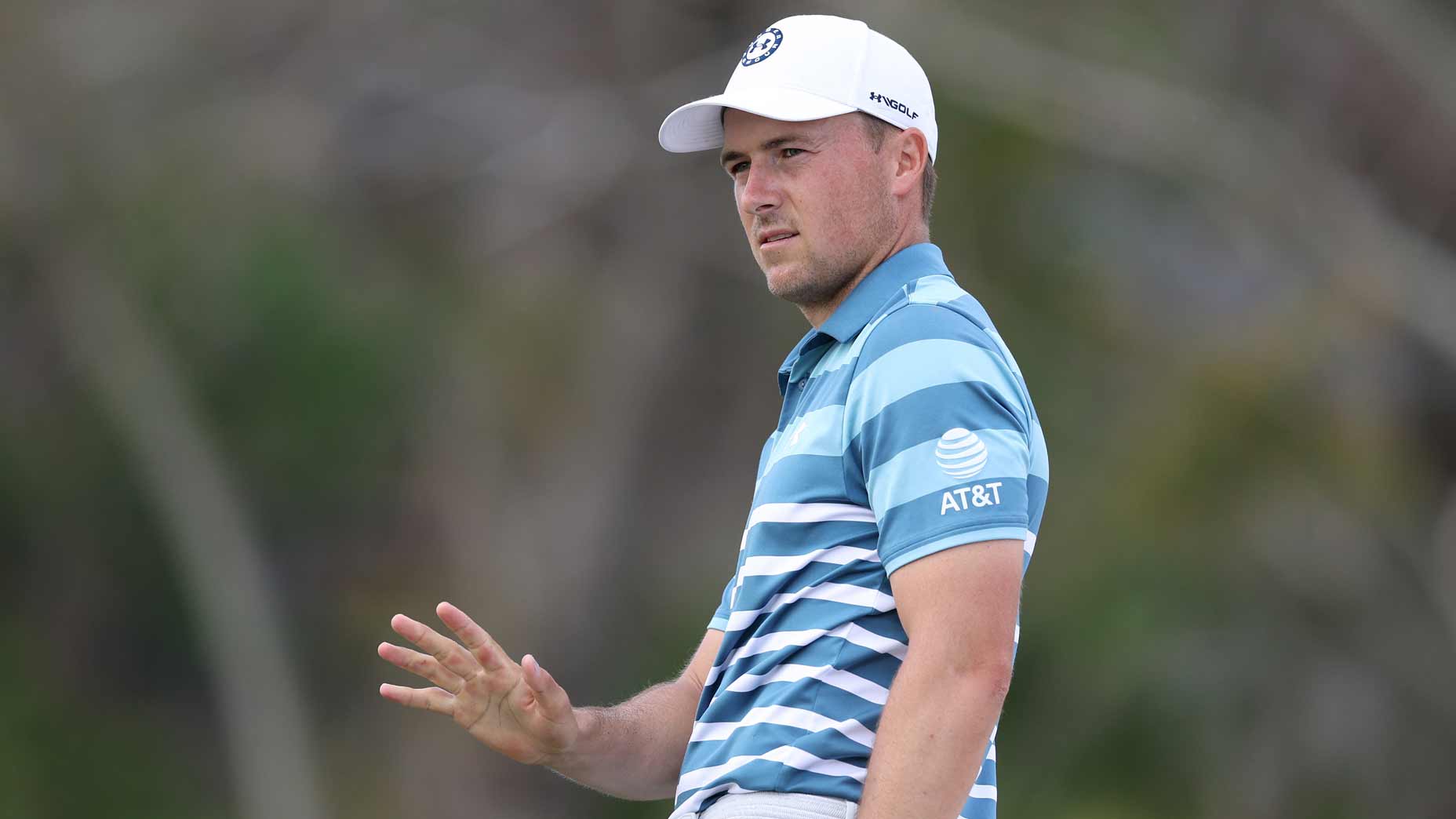 Jordan Spieth discusses how he recovers from disappointing losses, saying he tries to focus on the positives in his game for improvement