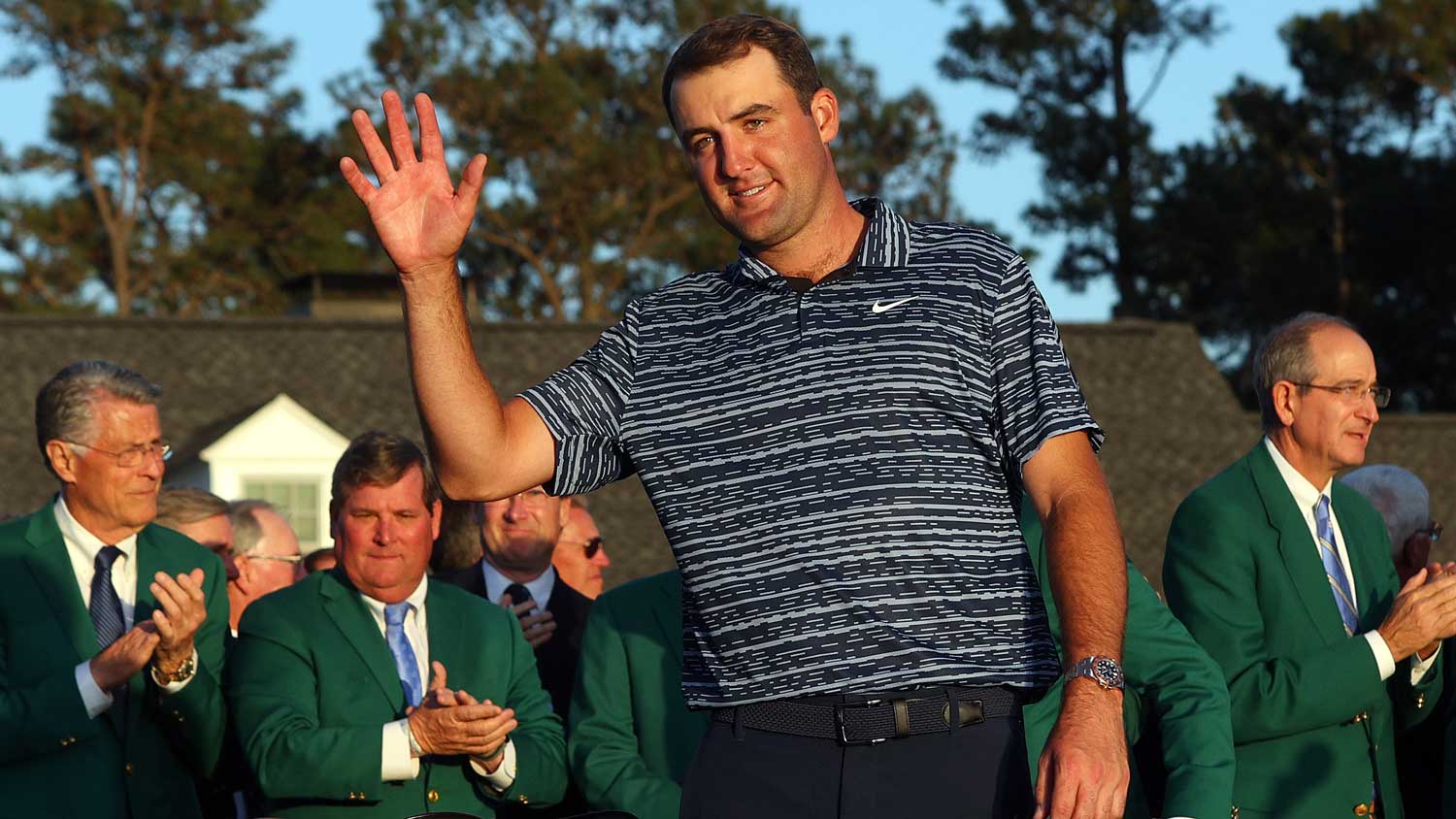 Scottie Scheffler at 2022 masters