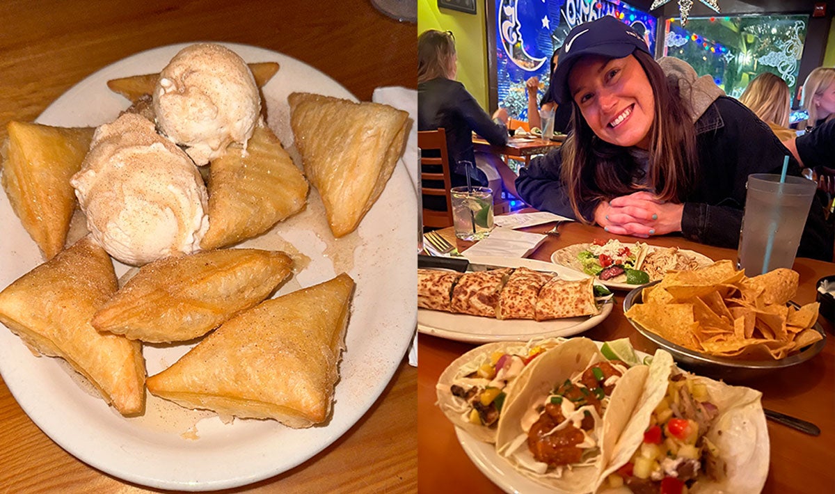 Our meal at TacoLu