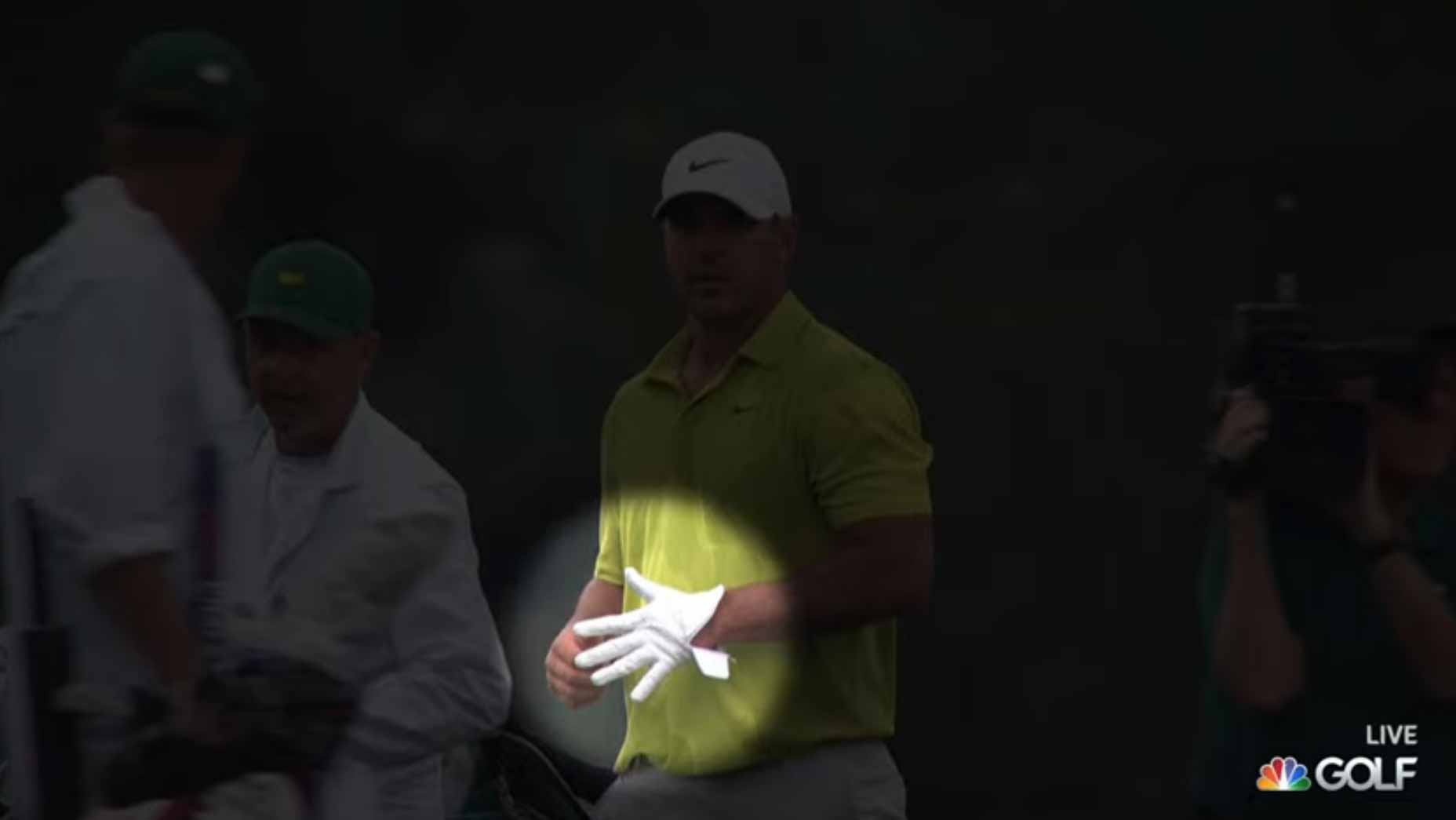 Brooks Koepka got Zapruder-like treatment from Golf Channel after a potential rules violation.