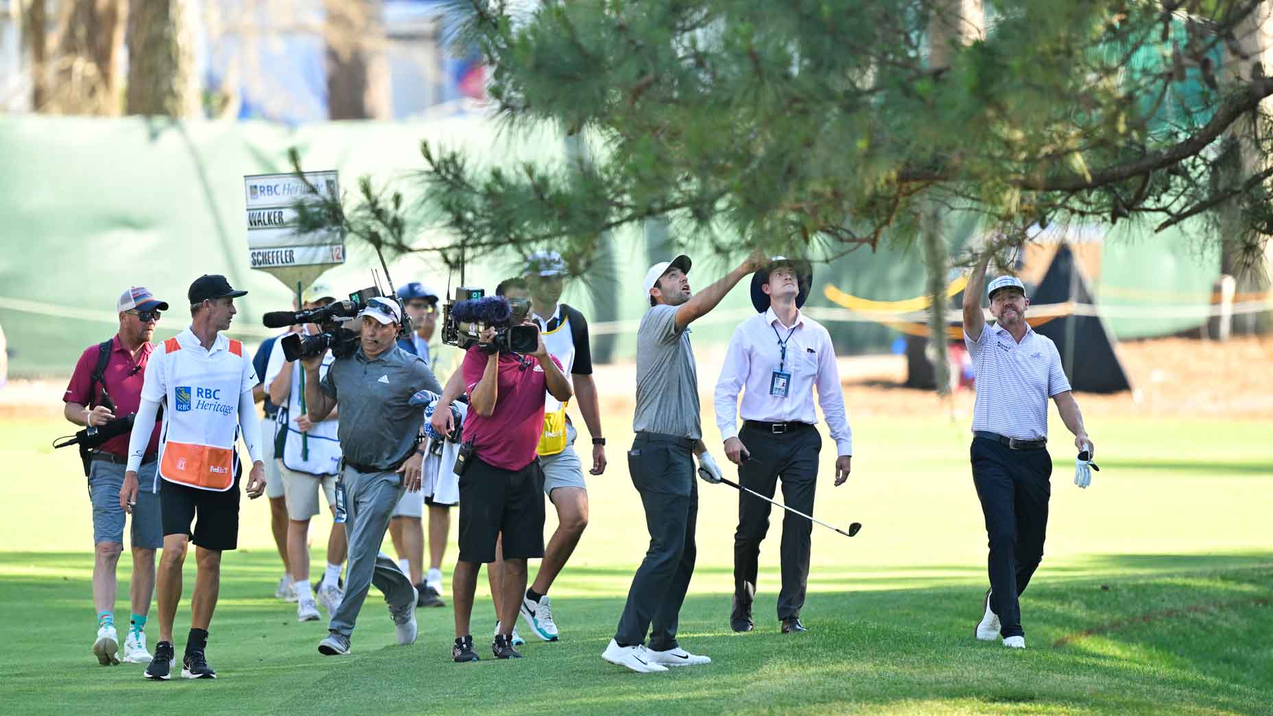 Scottie Scheffler, Jimmy Walker