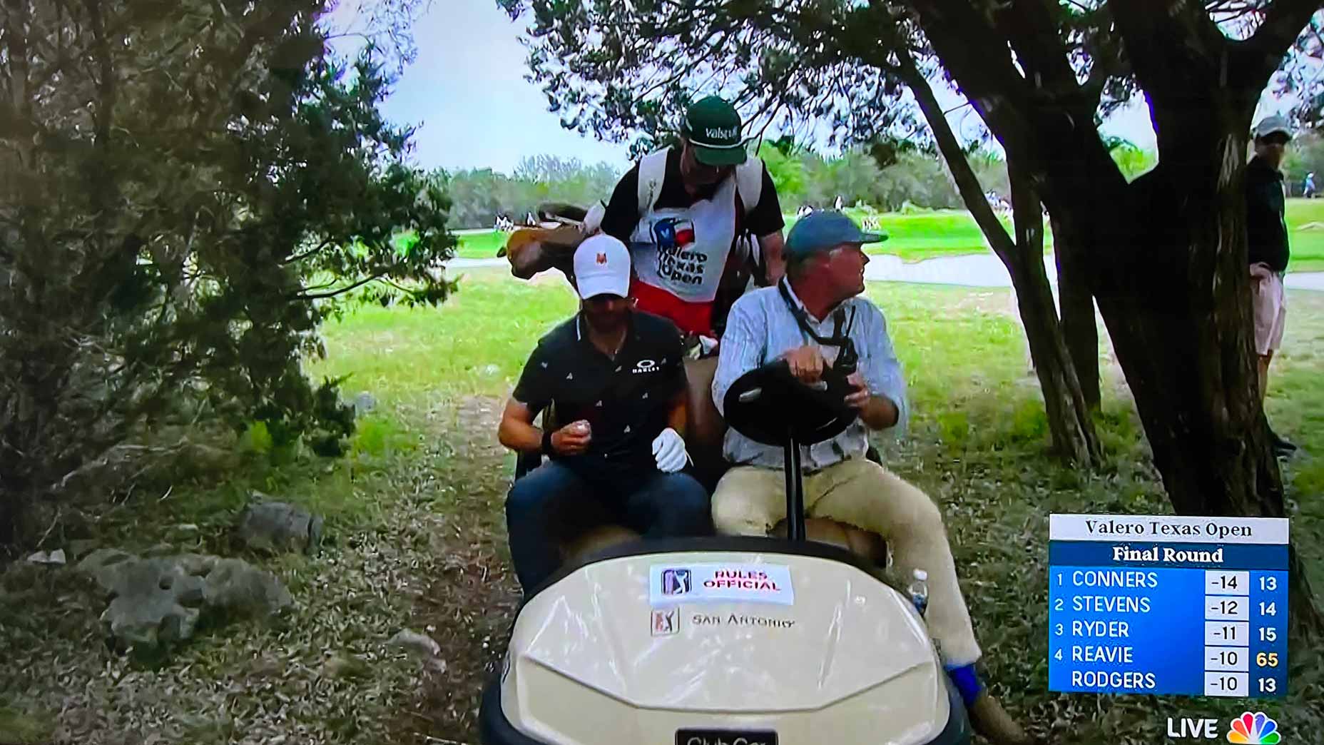 Texas Open contender finds lost ball, hits second provisional, somehow makes bogey