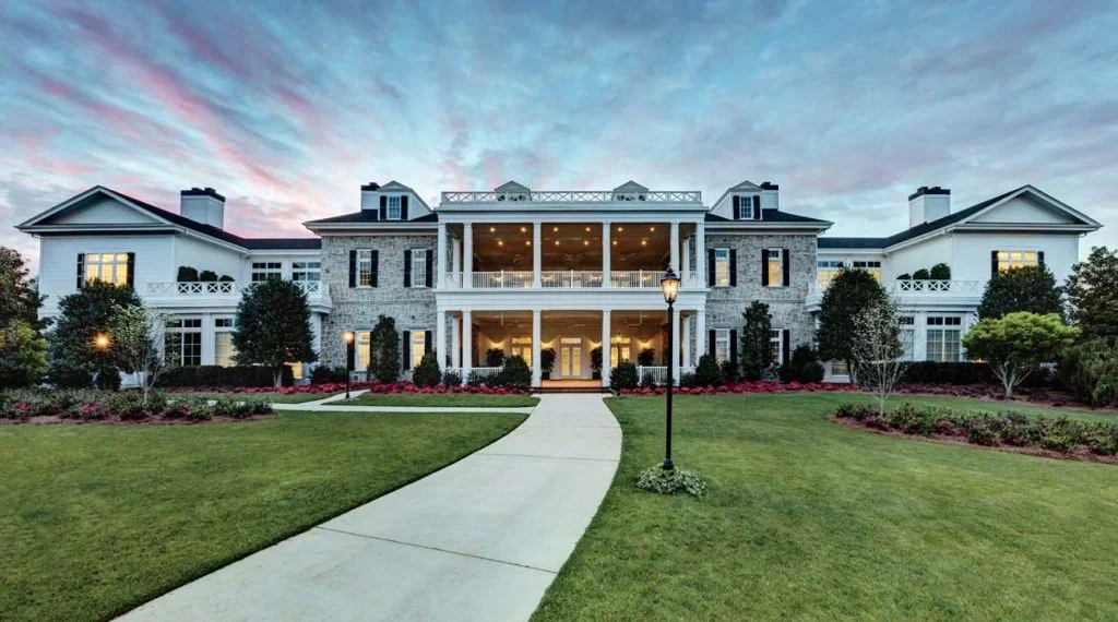 The media center at Augusta National