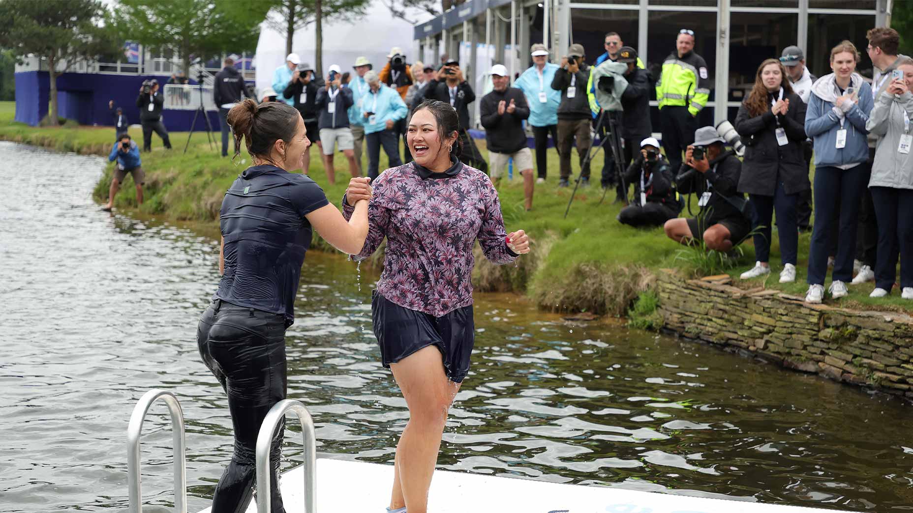 lilia vu celebrates in poppie's pond