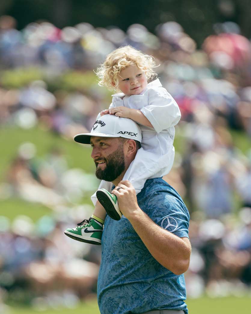 photos from the masters par 3 contest on wednesday