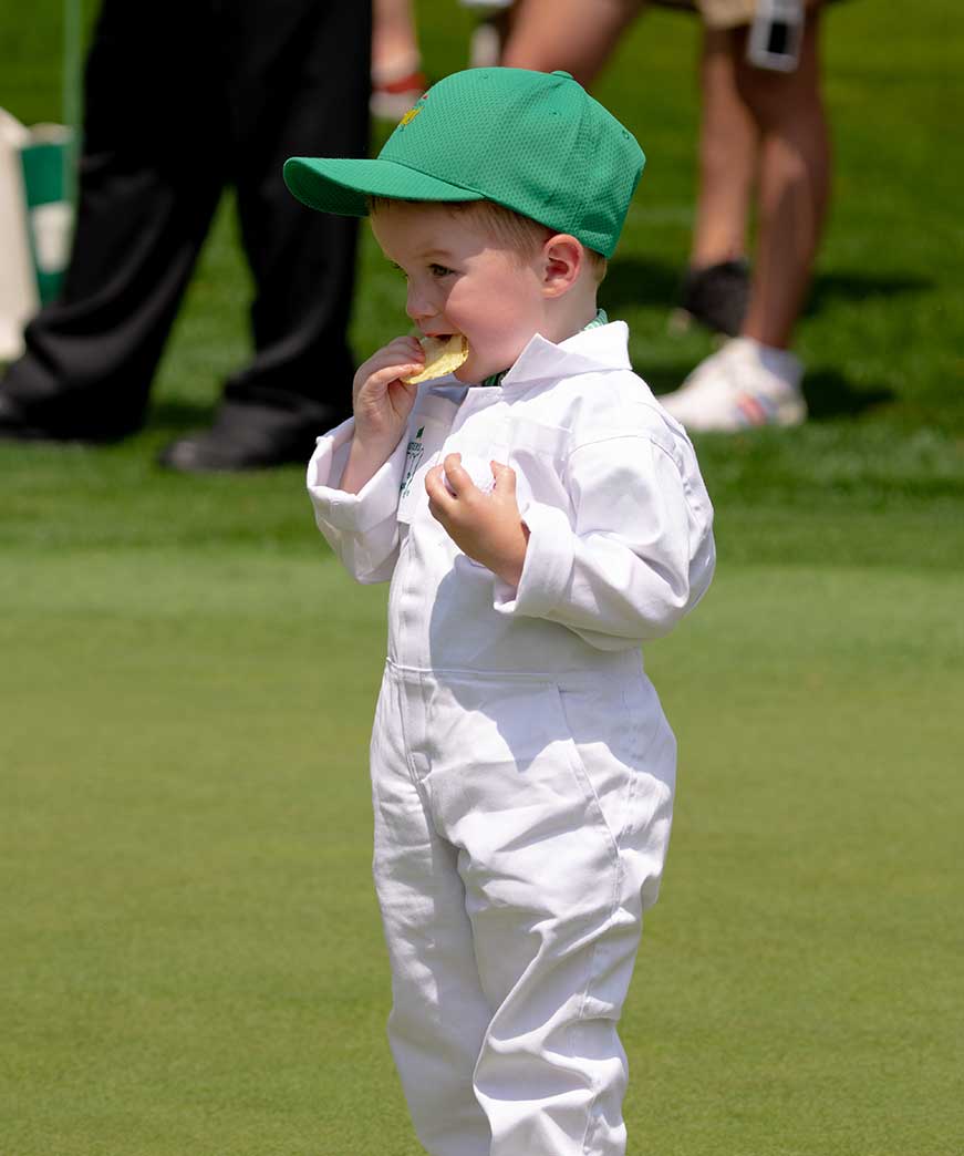 photos from the masters par 3 contest on wednesday