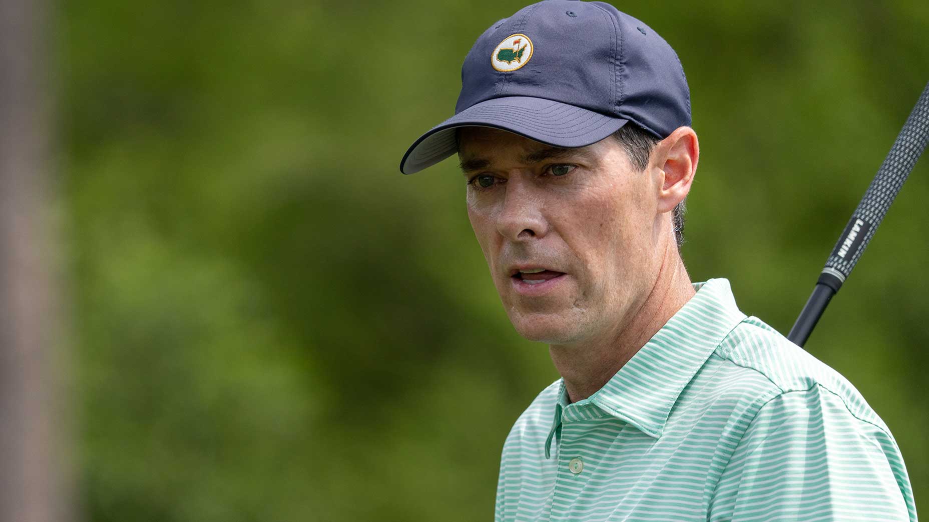 Michael McDermott at the 2023 Masters.