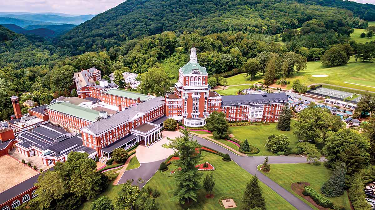 omni homestead in hot springs, virginia