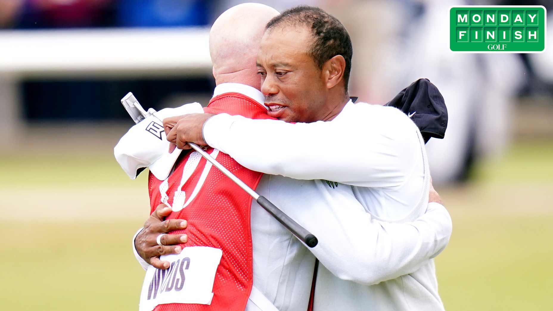 We know Tiger Woods won't be playing much golf going forward, but it's still jarring to think of anyone but Joe LaCava caddying for him.