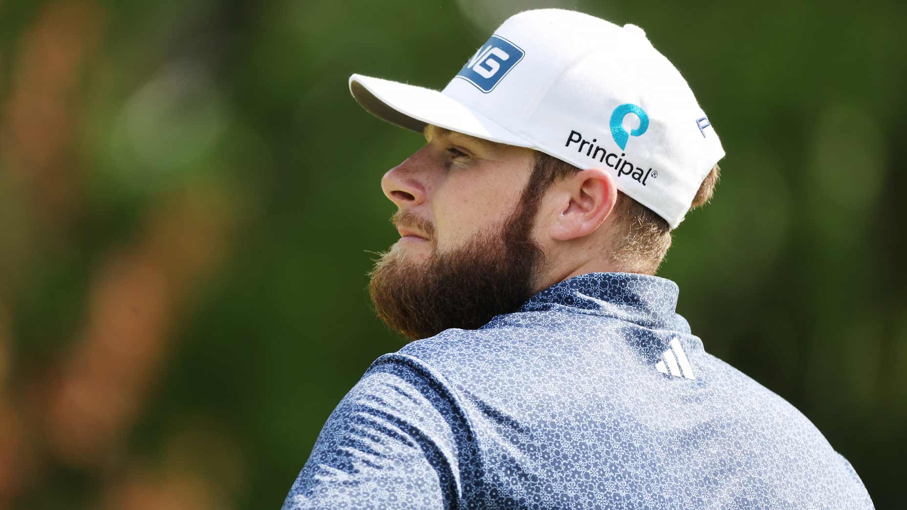 Tyrrell Hatton is in contention at this week's Wells Fargo Championship.