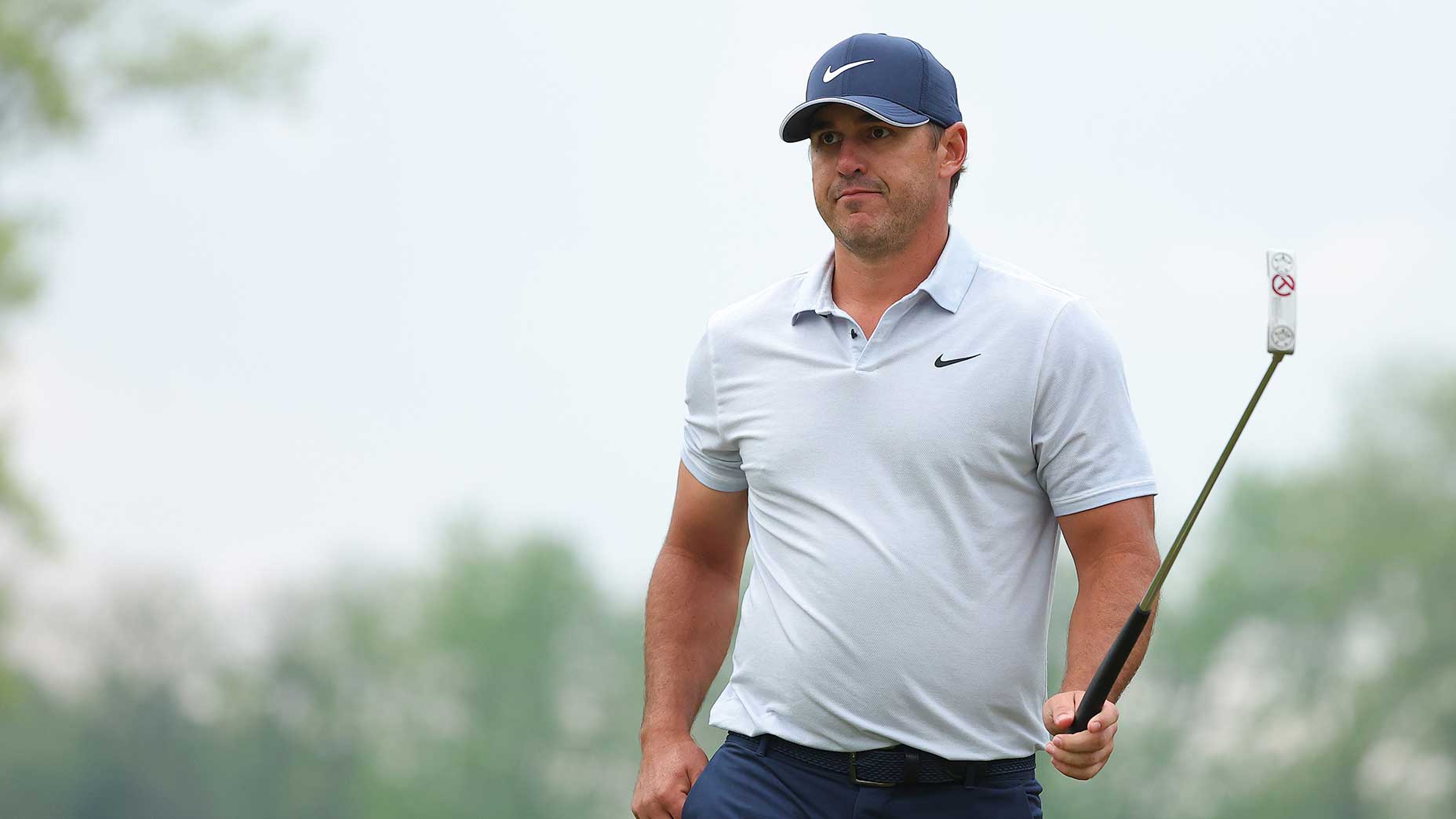 brooks koepka at the 2023 PGA championship on saturday