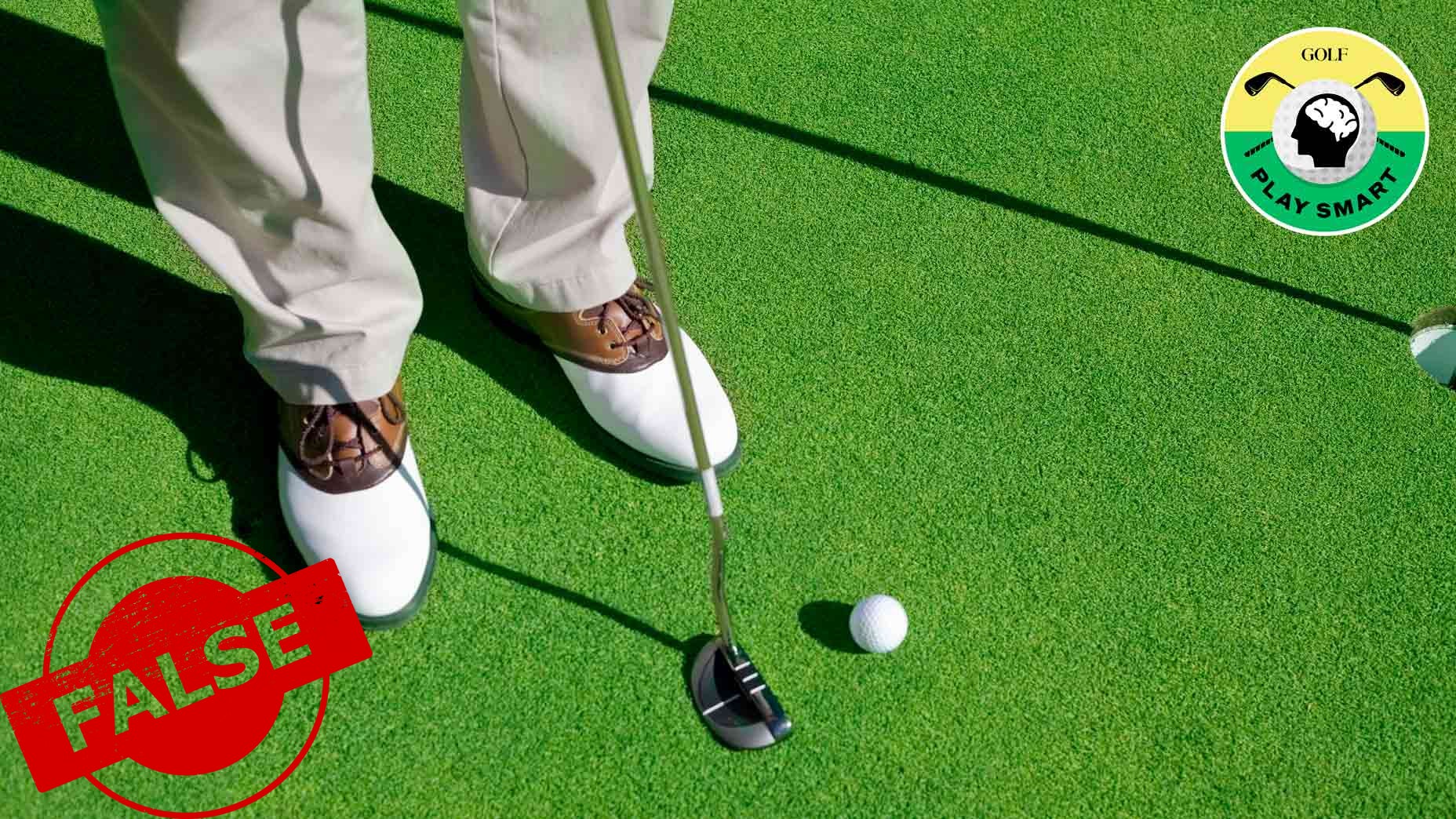 Where your golf ball position should be while putting, according to a Top 100 Teacher