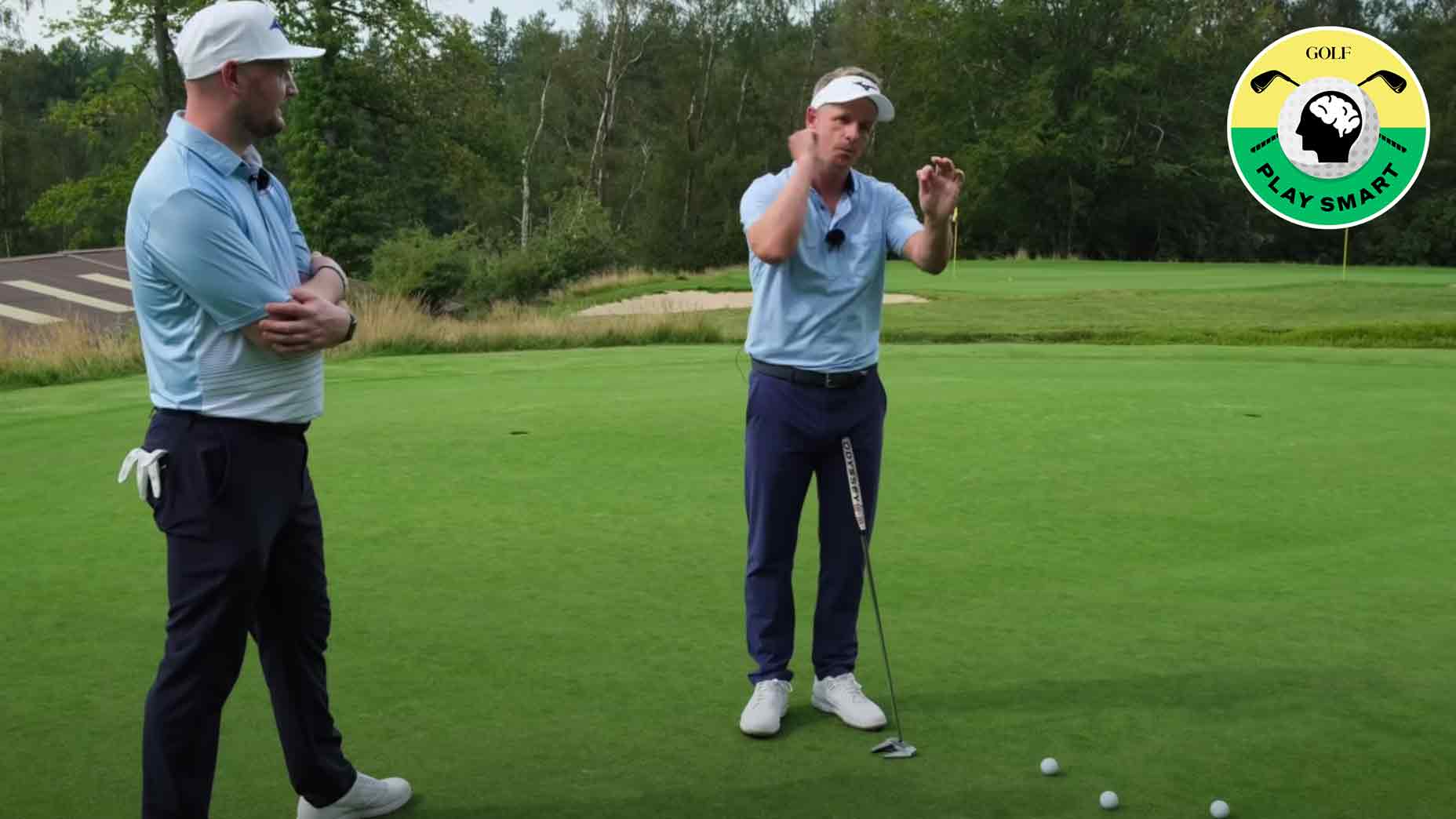 Looking for a good putting tip? In today's Play Smart, Luke Donald explains how hammering a nail can help get the feel for the proper stroke