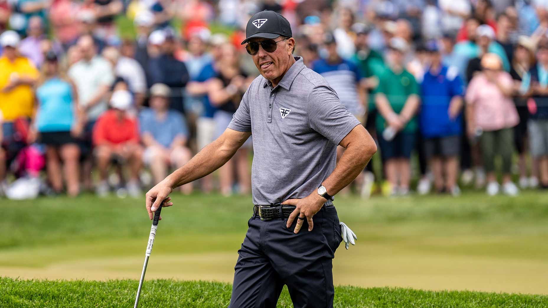phil mickelson at the PGA Championship
