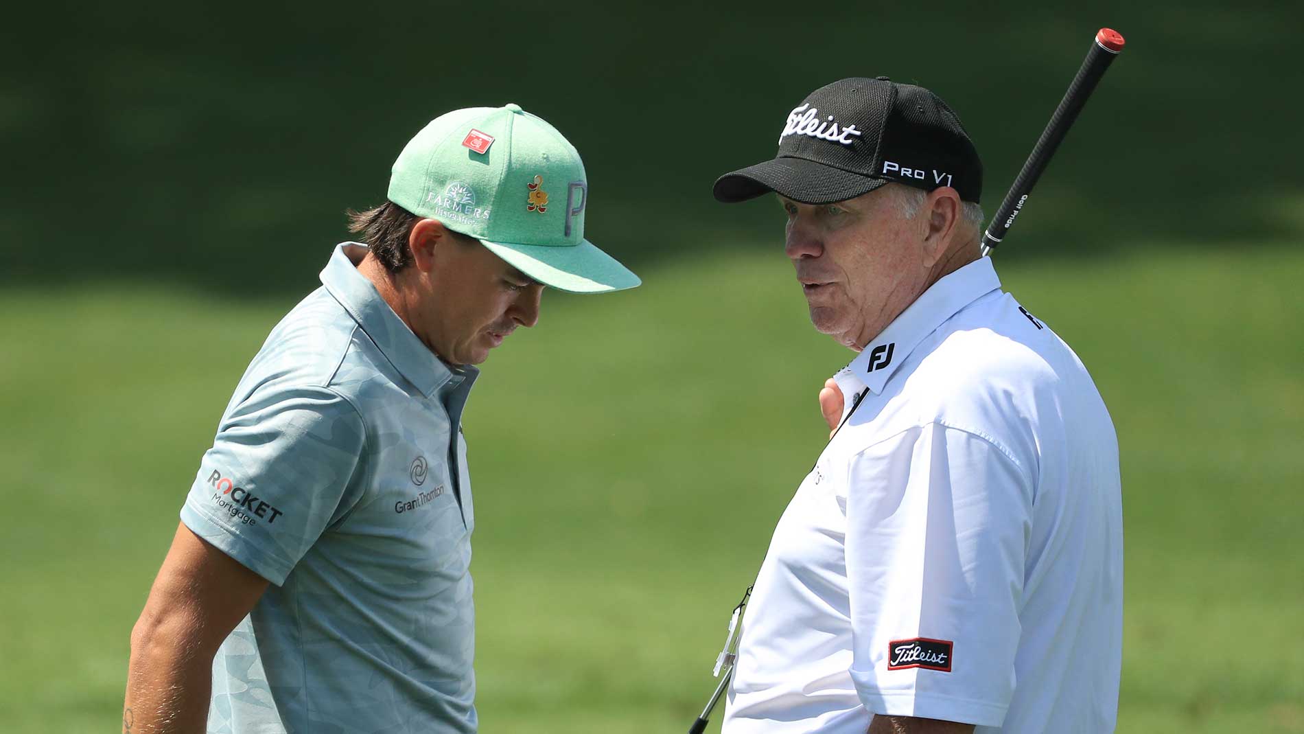 rickie fowler and butch harmon in 2019