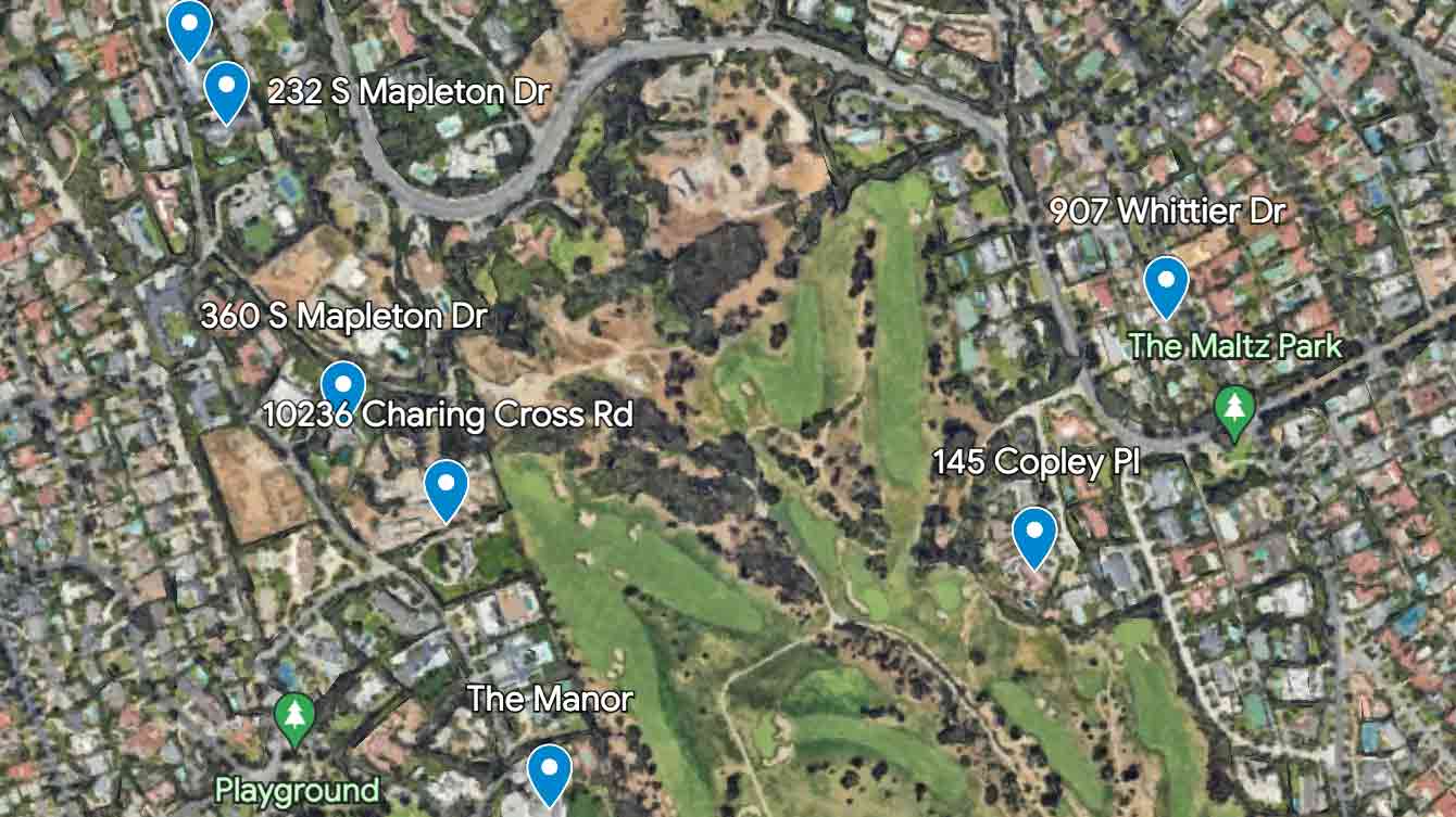 Celeb property maps