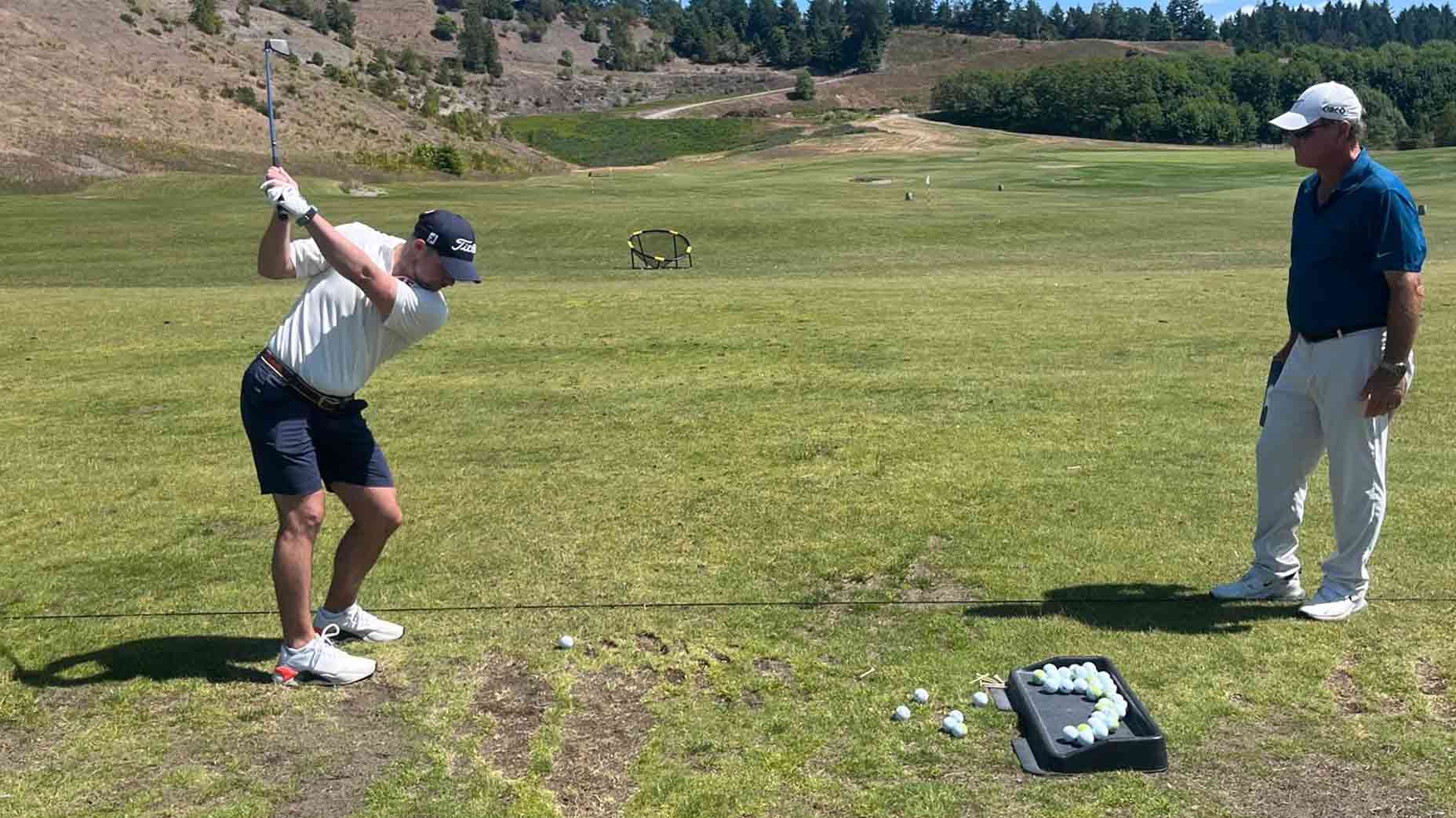GOLF Instruction Editor Nick Dimengo explains how the Game Golf training aid helped him get smarter about his golf game for lower scores