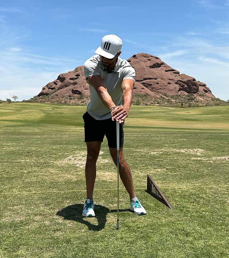 a golf stretch