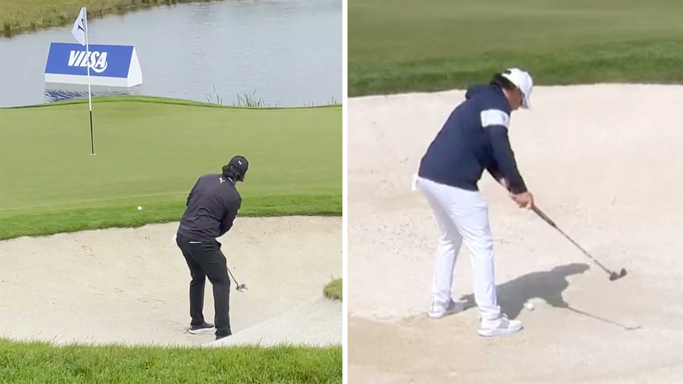 ewan ferguson putting from bunkers