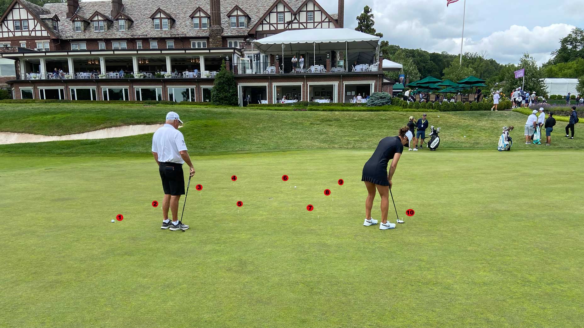 This fun practice game will help improve your putting inside 10 feet