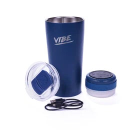 VIBE - 18oz Tumbler With Water-Resistant Bluetooth Speaker