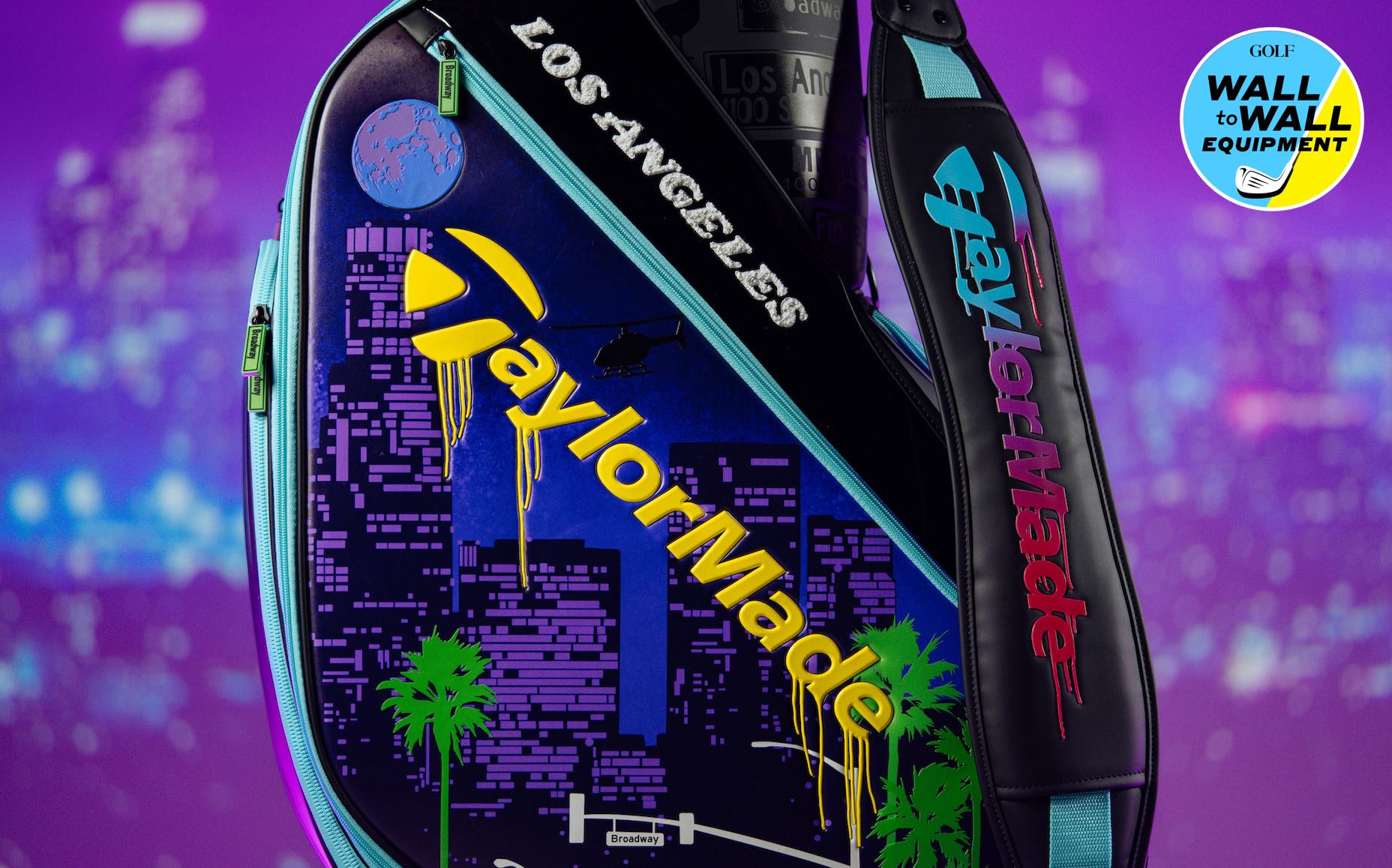 TaylorMade's audacious U.S. Open staff bag is a sight to behold | Wall-to-Wall