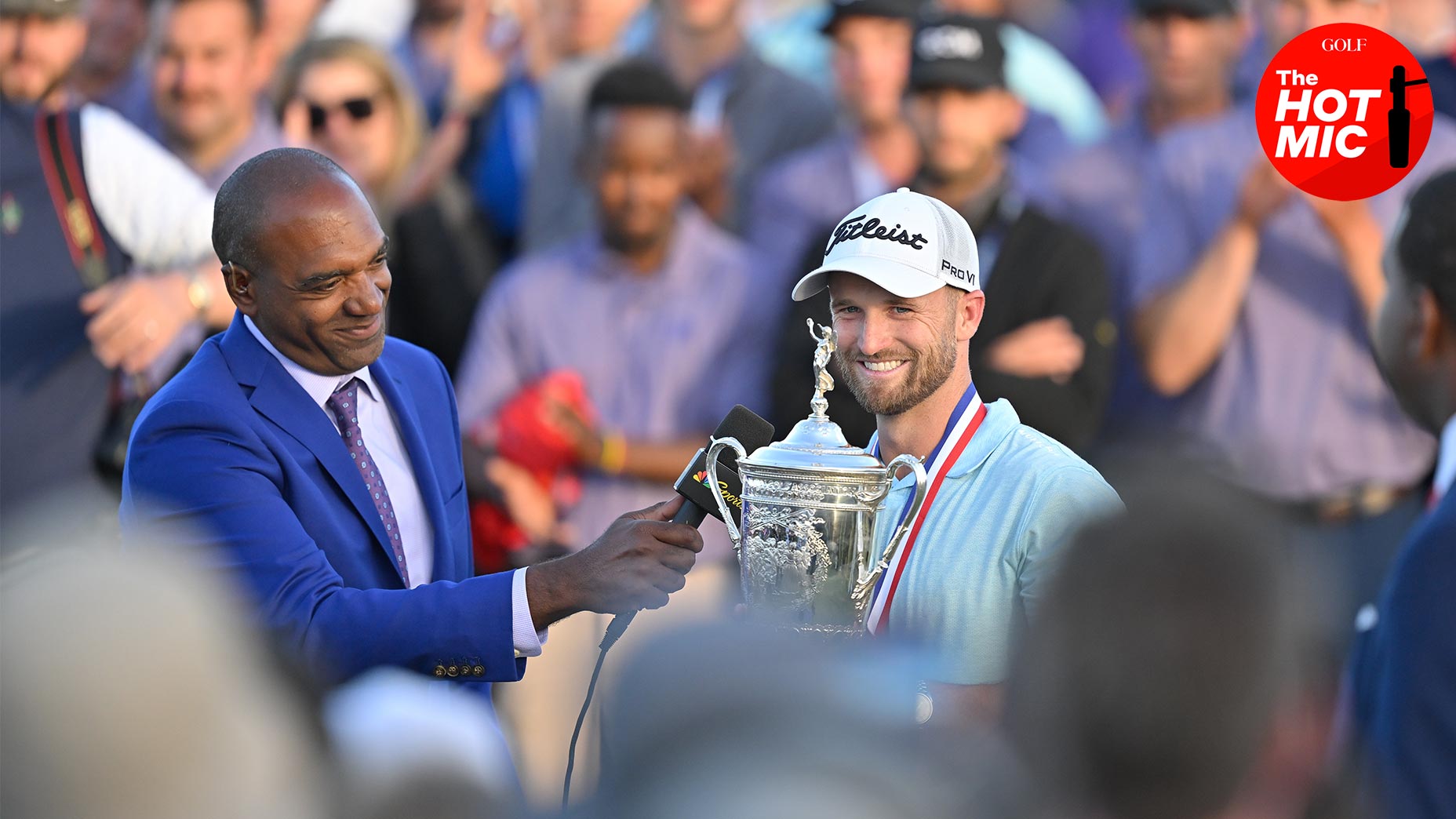 wyndham clark grins at u.s. open