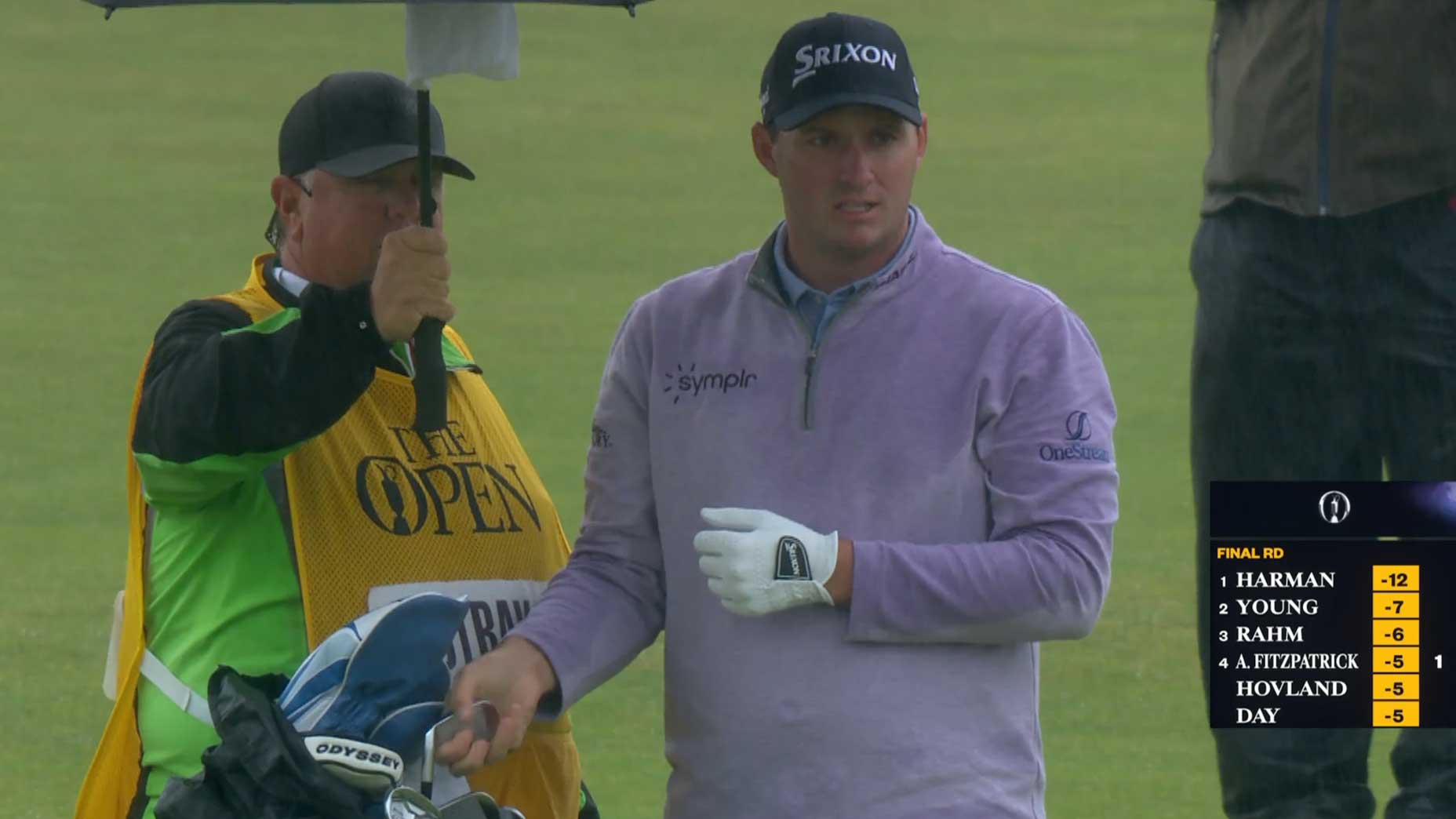 Sepp Straka and his caddie, Duane Bock, are off to a hot start.