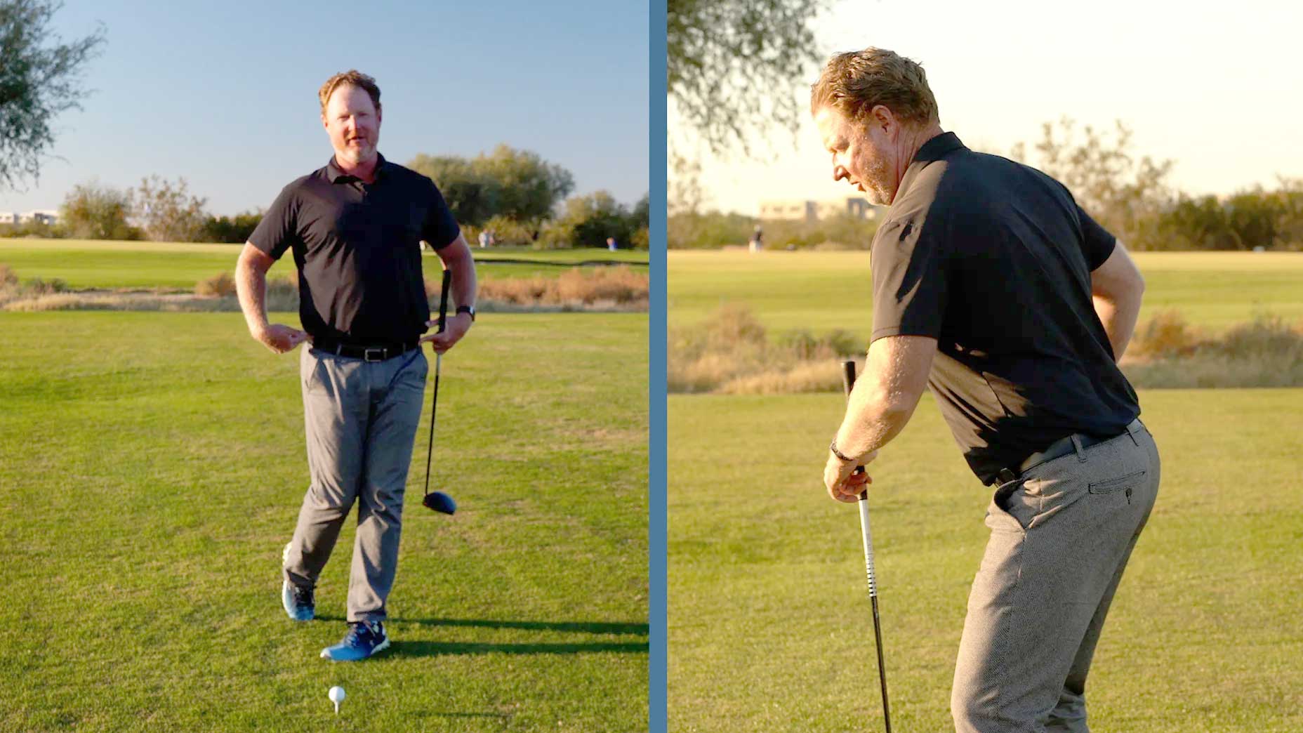 This drill improves golf swing balance, helping you launch drives farther