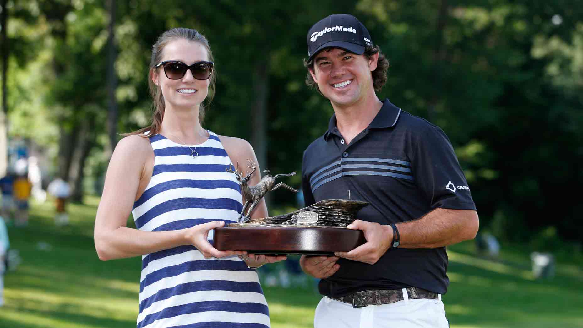 Brian Harman and wife