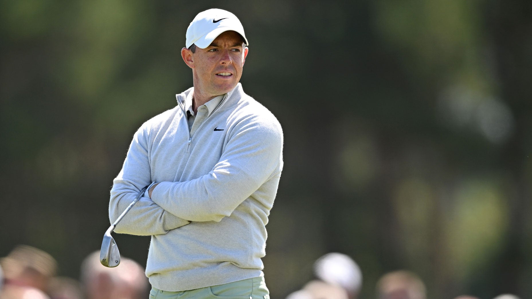 rory mcilroy looks on