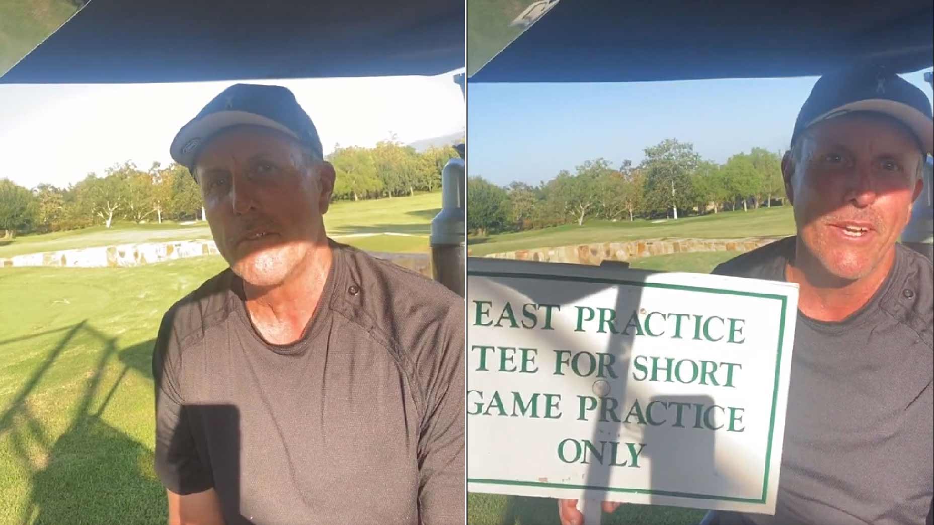 Phil Mickelson admits to repeated Augusta National theft in story you won't believe