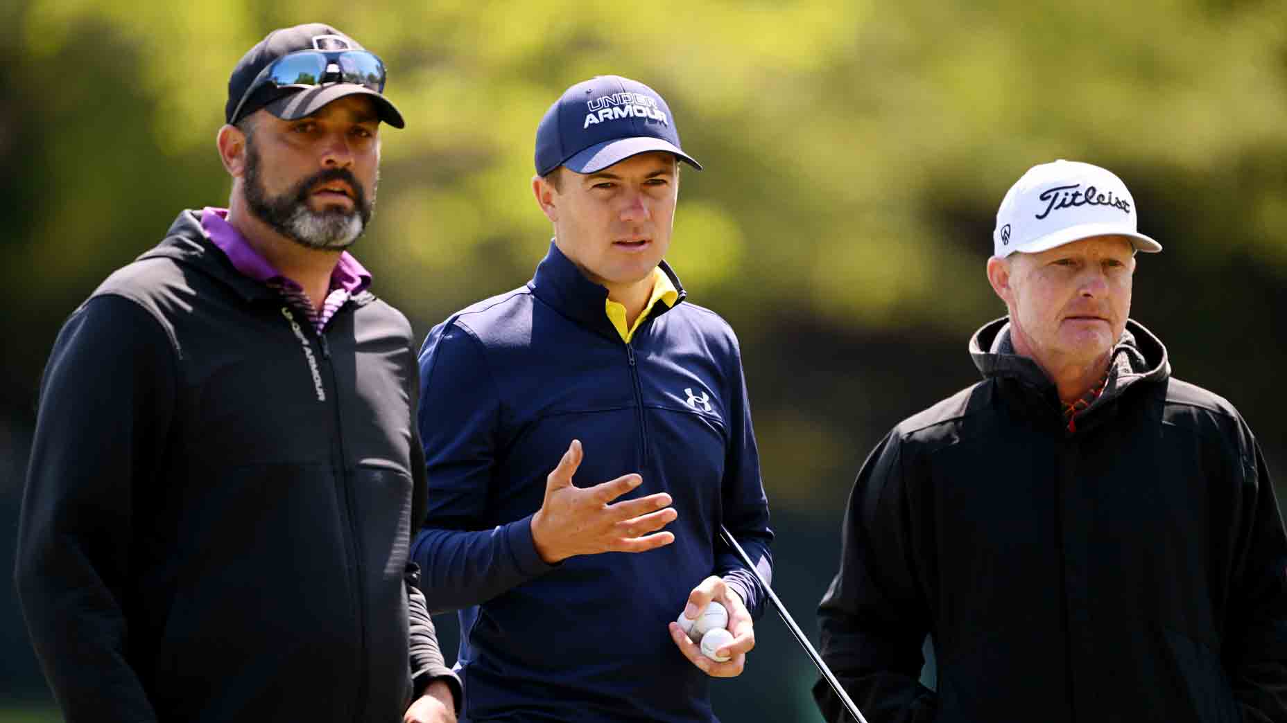 Michael Greller, Jordan Spieth, Cameron McCormick