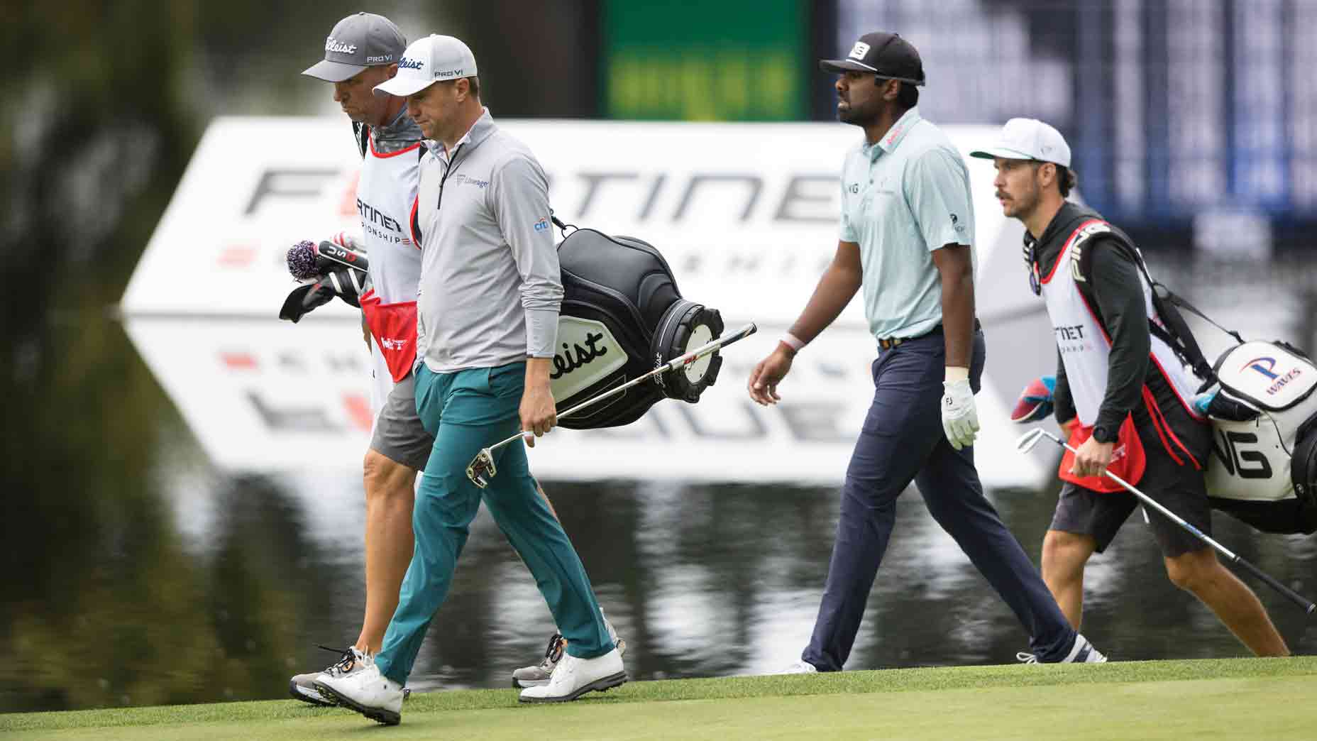 Justin Thomas and Sahith Theegala