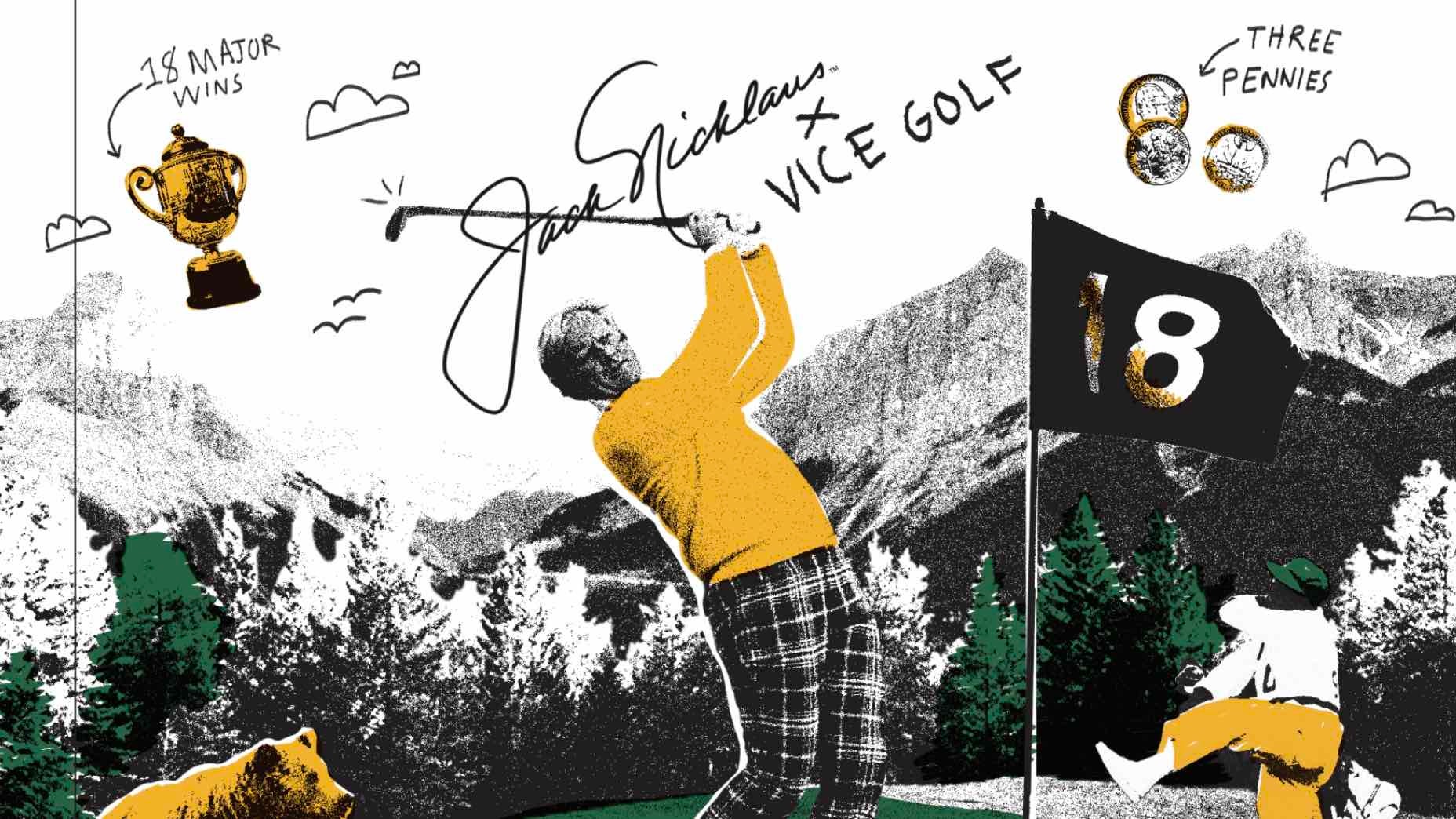 Vice Golf and Nicklaus Companies partner on special-edition product line