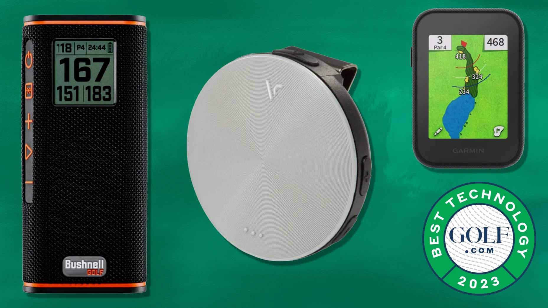 Handheld GPS devices are packed with plenty of features to help you on the course.