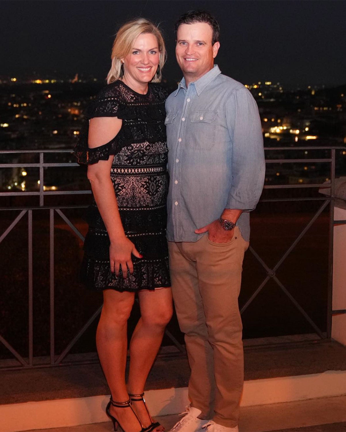 Kim and Zach Johnson