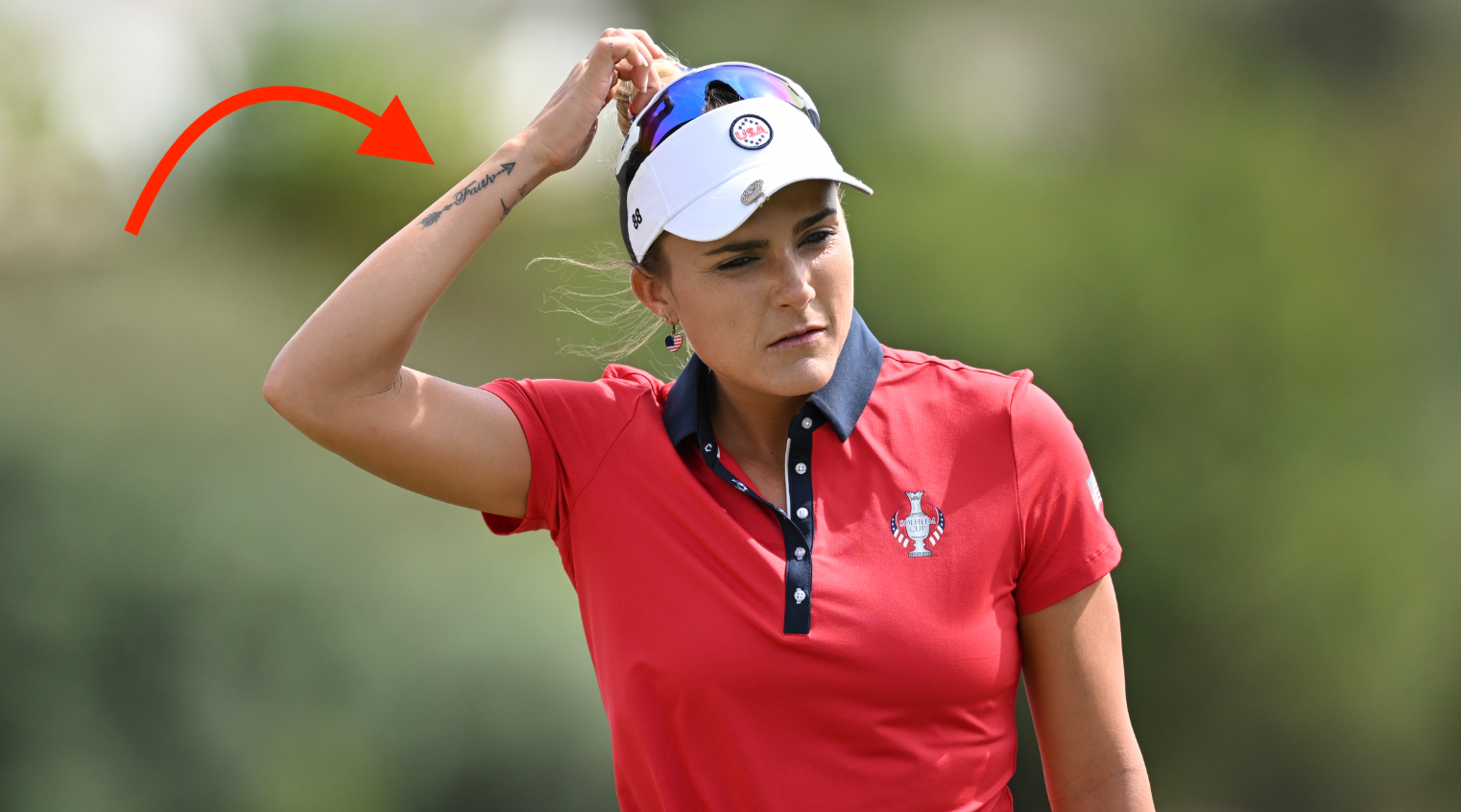 lexi thompson tattoo on right wrist