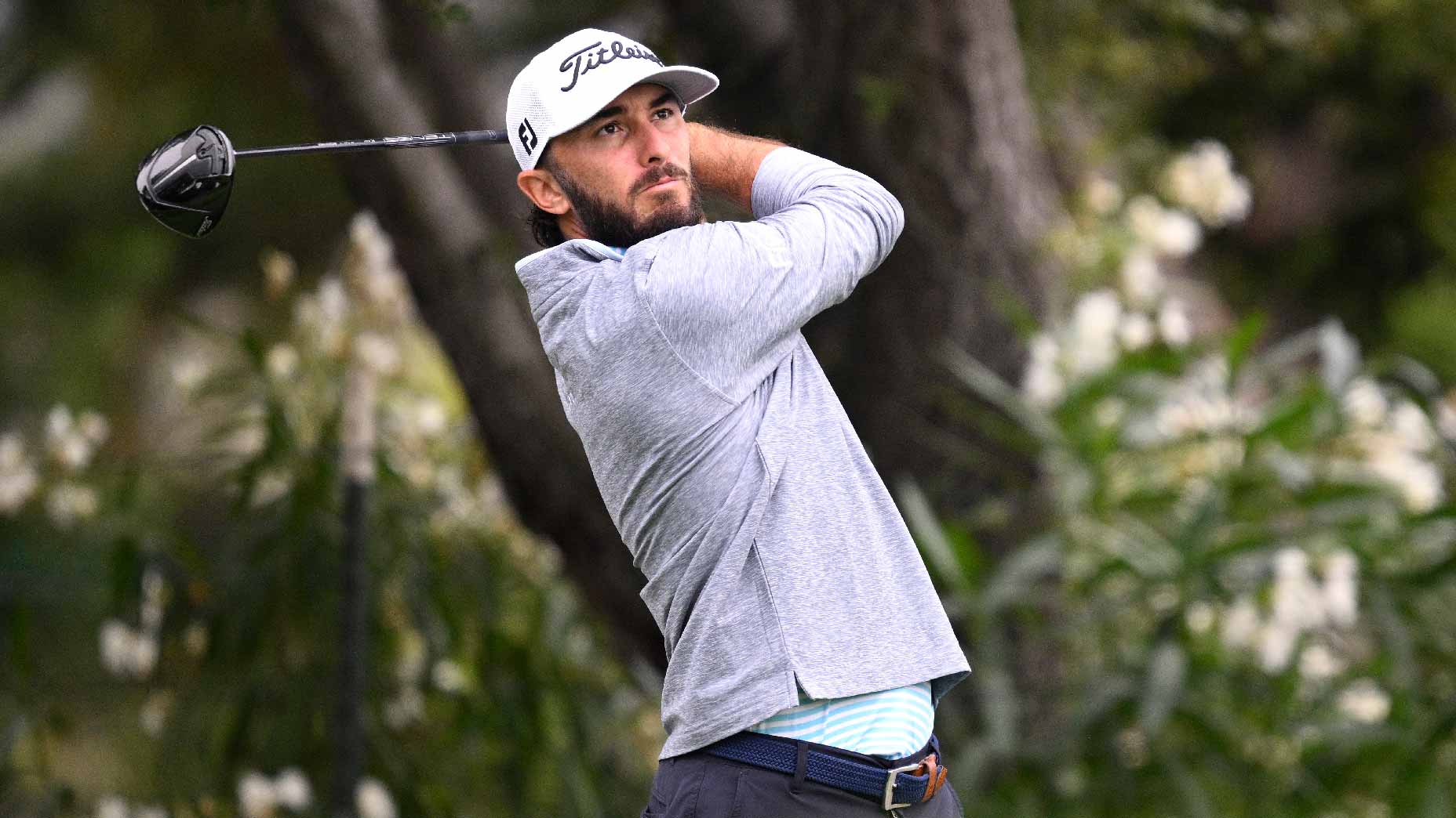 Max Homa hits shot at 2023 Fortinet Championship